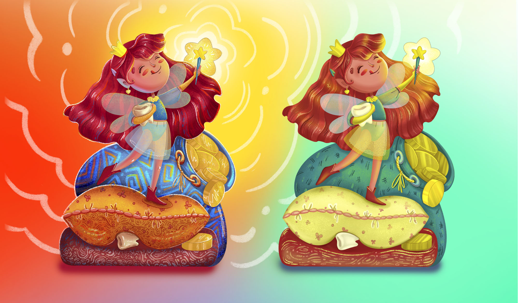 Фигурные пазлы - волшебство рядом — Изображение №10 — Брендинг, Иллюстрация на Dprofile