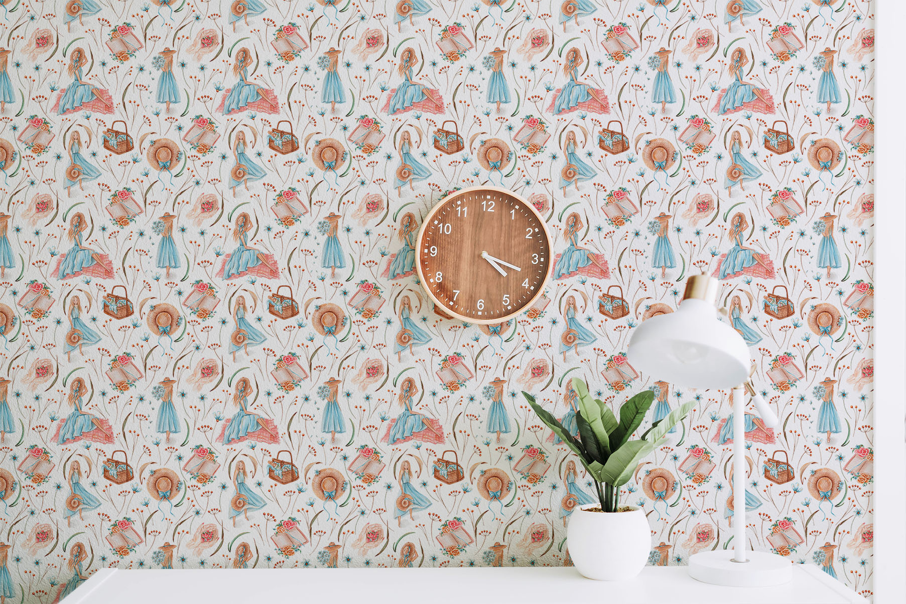 Бесшовный паттерн "Лето" — Изображение №1 — Иллюстрация на Dprofile