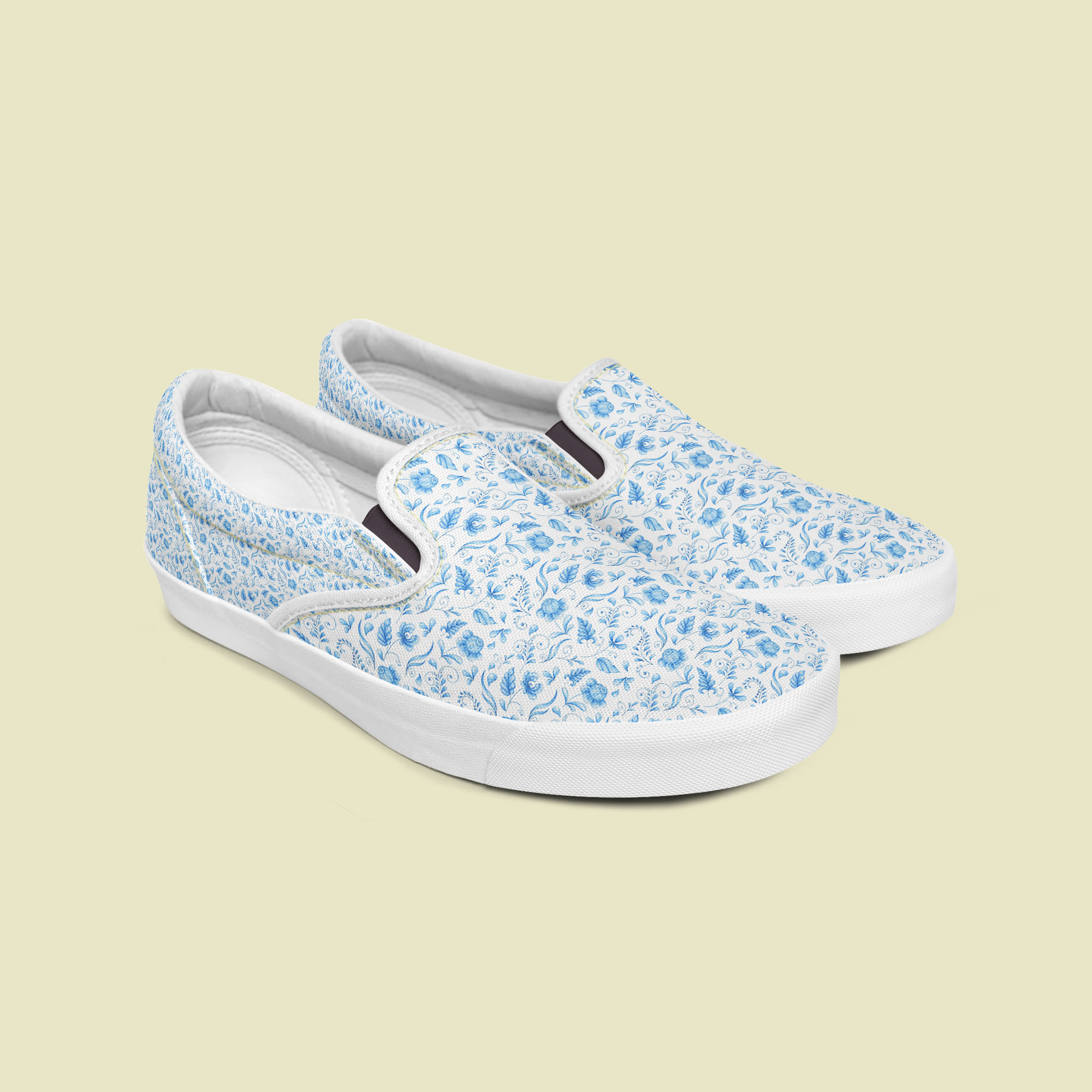 Бесшовный паттерн "Гжель" — Изображение №3 — Иллюстрация, Графика на Dprofile