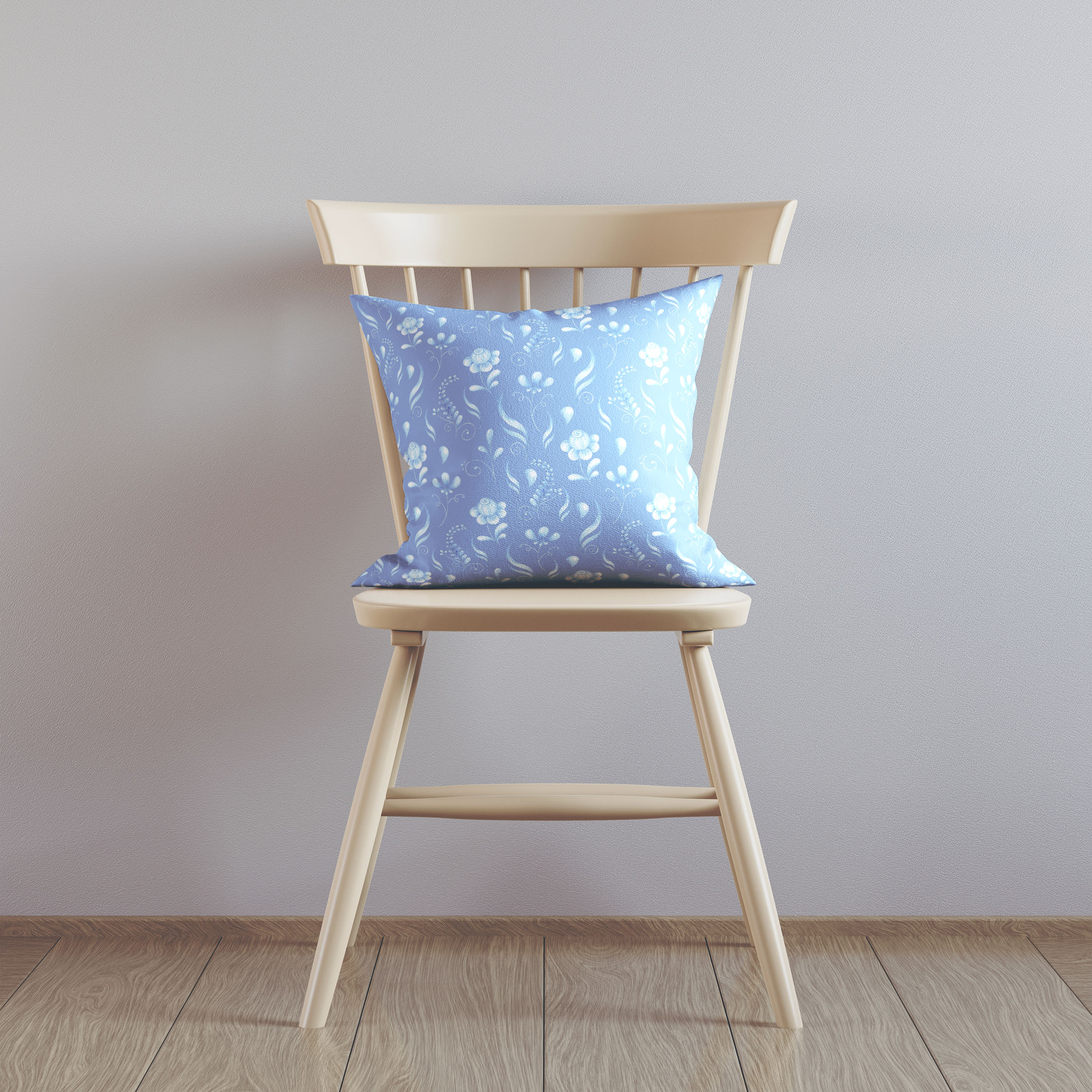 Бесшовный паттерн "Гжель" — Изображение №6 — Иллюстрация, Графика на Dprofile