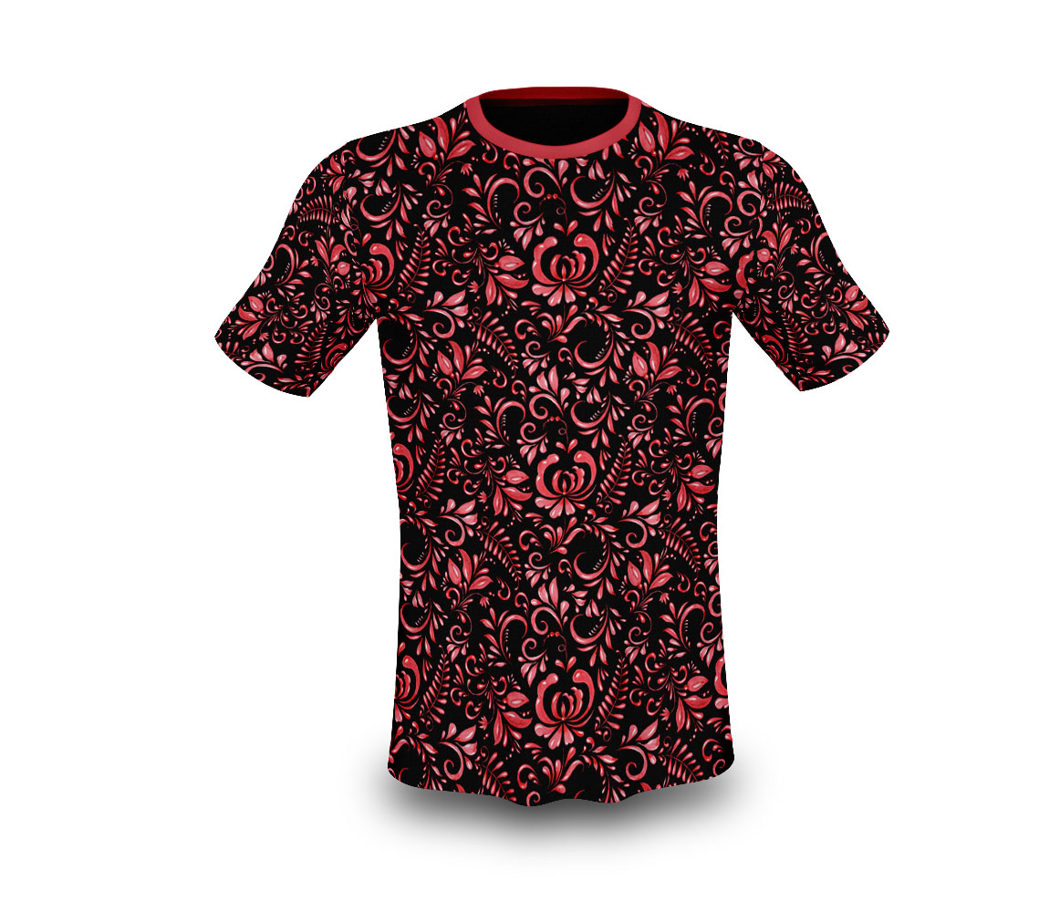 Бесшовный паттерн "Хохлома" — Изображение №7 — Иллюстрация, Графика на Dprofile