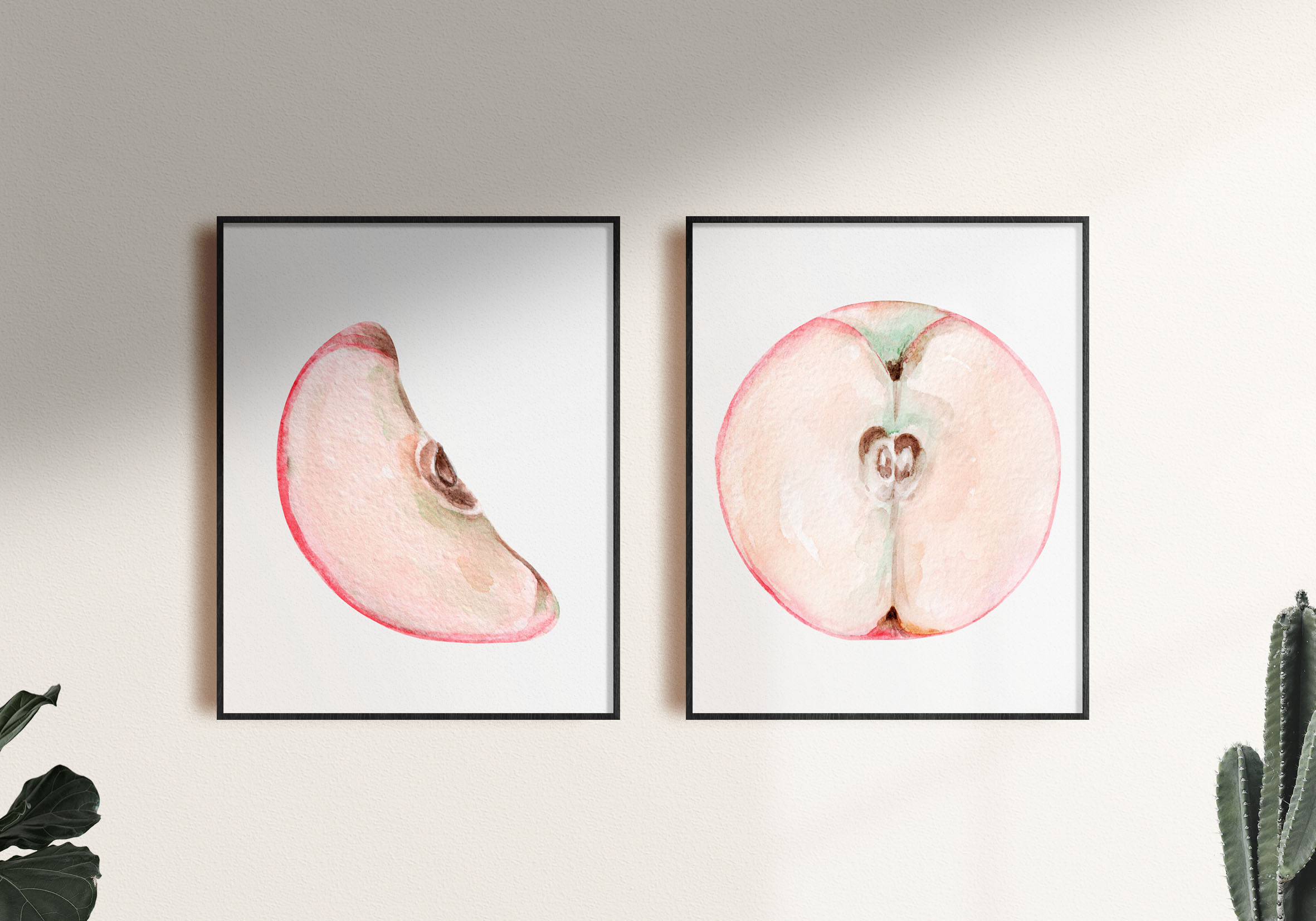 Бесшовный паттерн "Яблоко" — Изображение №1 — Иллюстрация, Графика на Dprofile