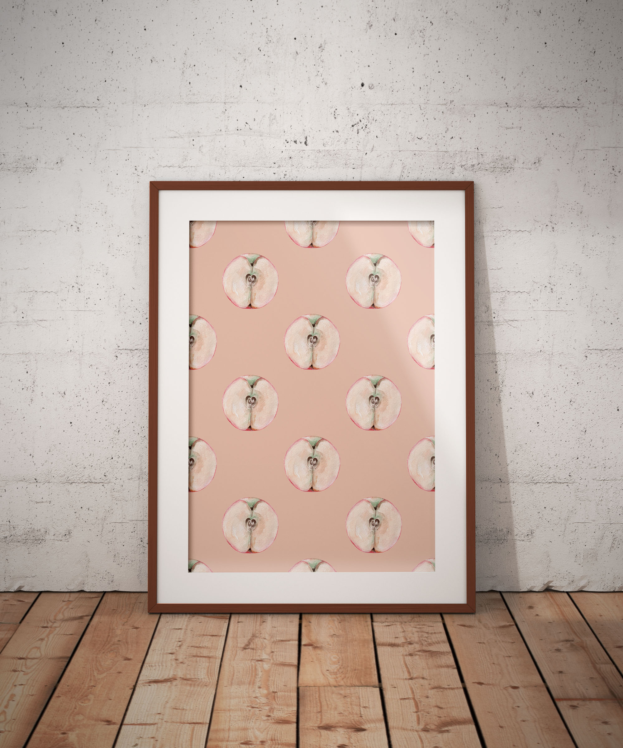 Бесшовный паттерн "Яблоко" — Изображение №6 — Иллюстрация, Графика на Dprofile