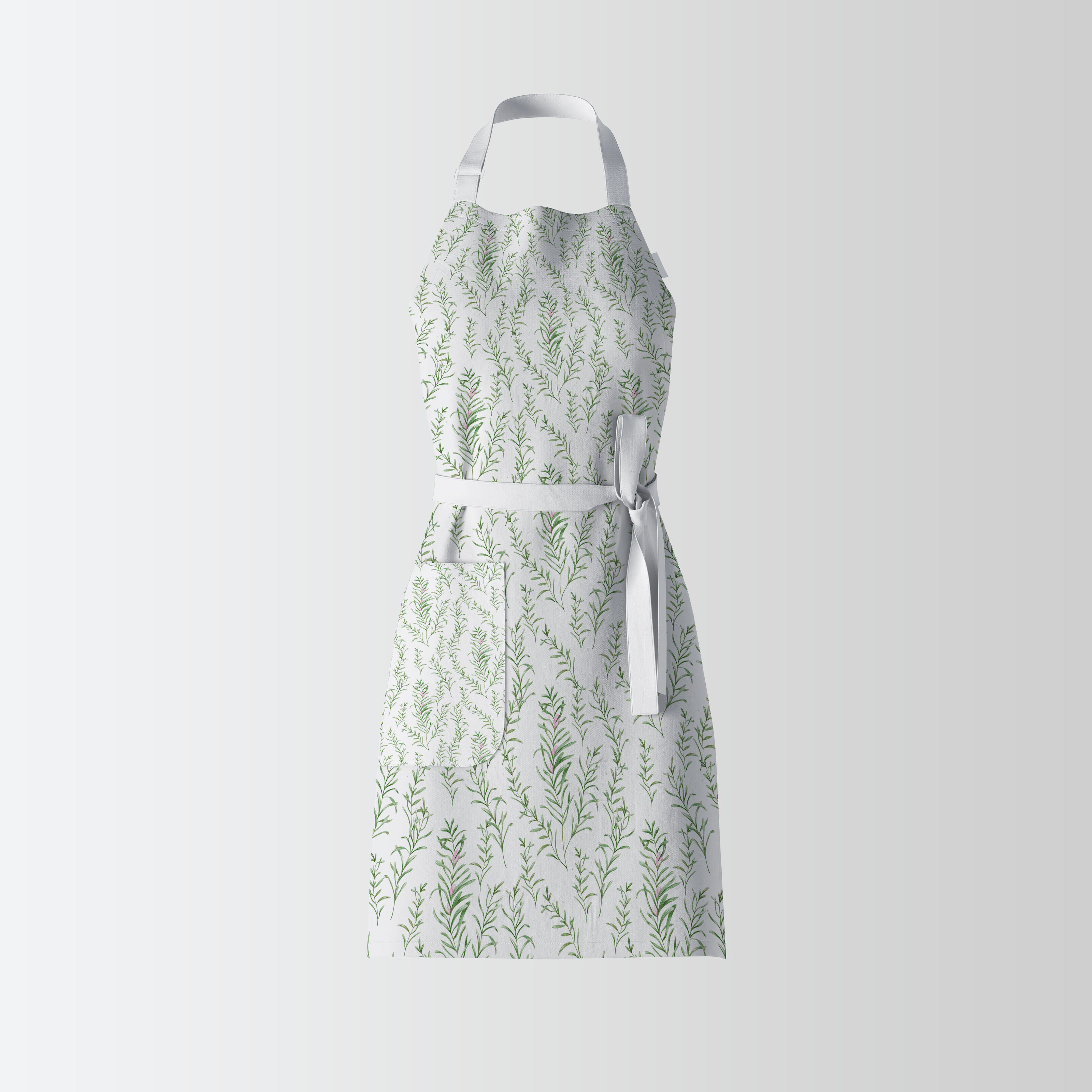 Бесшовный паттерн "Розмарин" — Изображение №3 — Иллюстрация, Графика на Dprofile