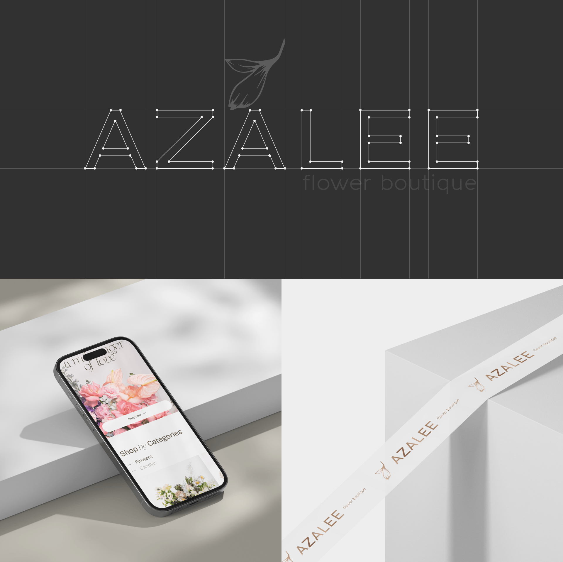 Azalee flower boutique | E-commerce — Изображение №5 — Интерфейсы, Брендинг на Dprofile