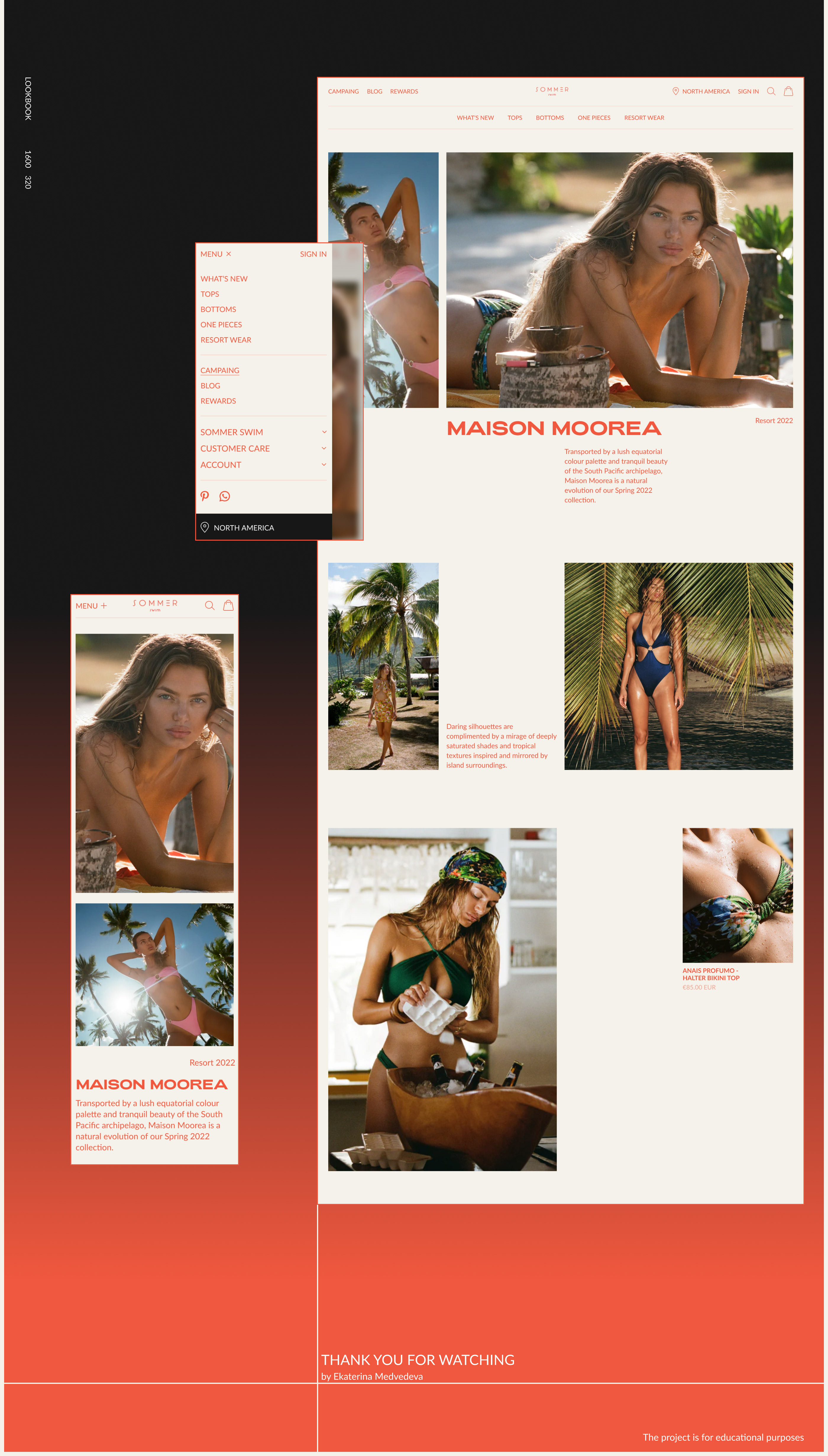 Sommer Swim | E-commerce UX/UI Redesign — Изображение №8 — Интерфейсы на Dprofile