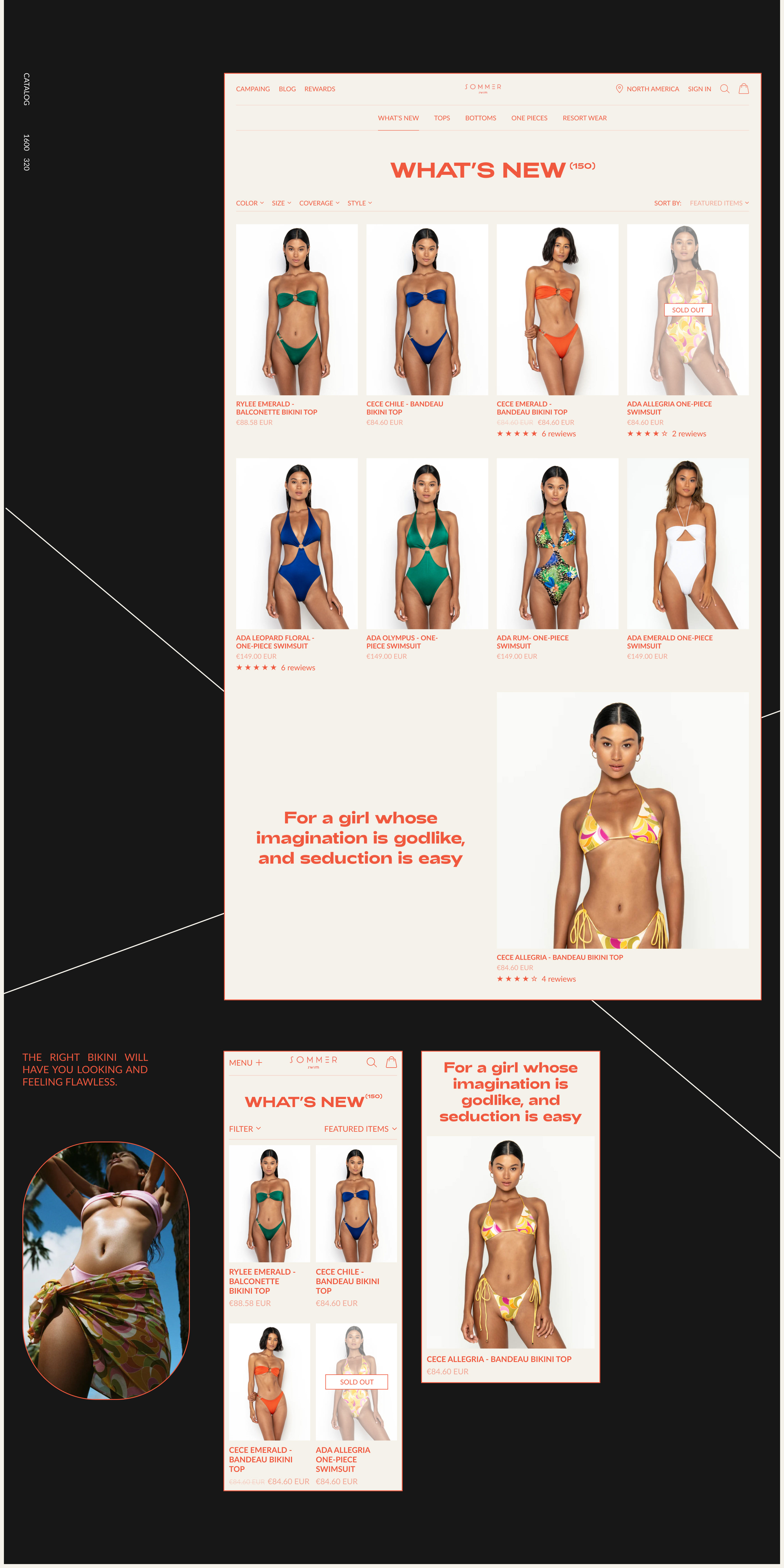 Sommer Swim | E-commerce UX/UI Redesign — Изображение №5 — Интерфейсы на Dprofile