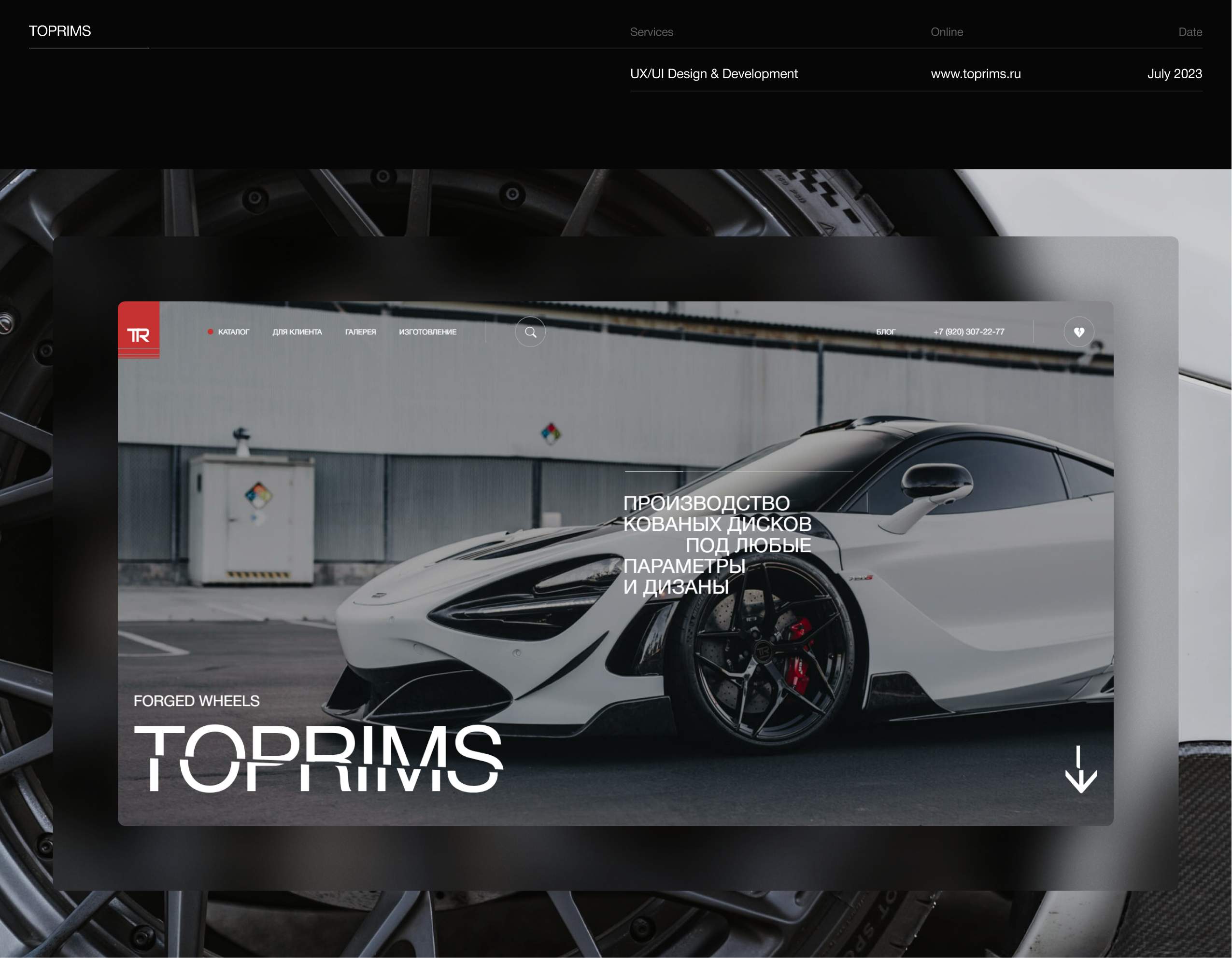 TOPRIMS — Изображение №1 — Интерфейсы на Dprofile