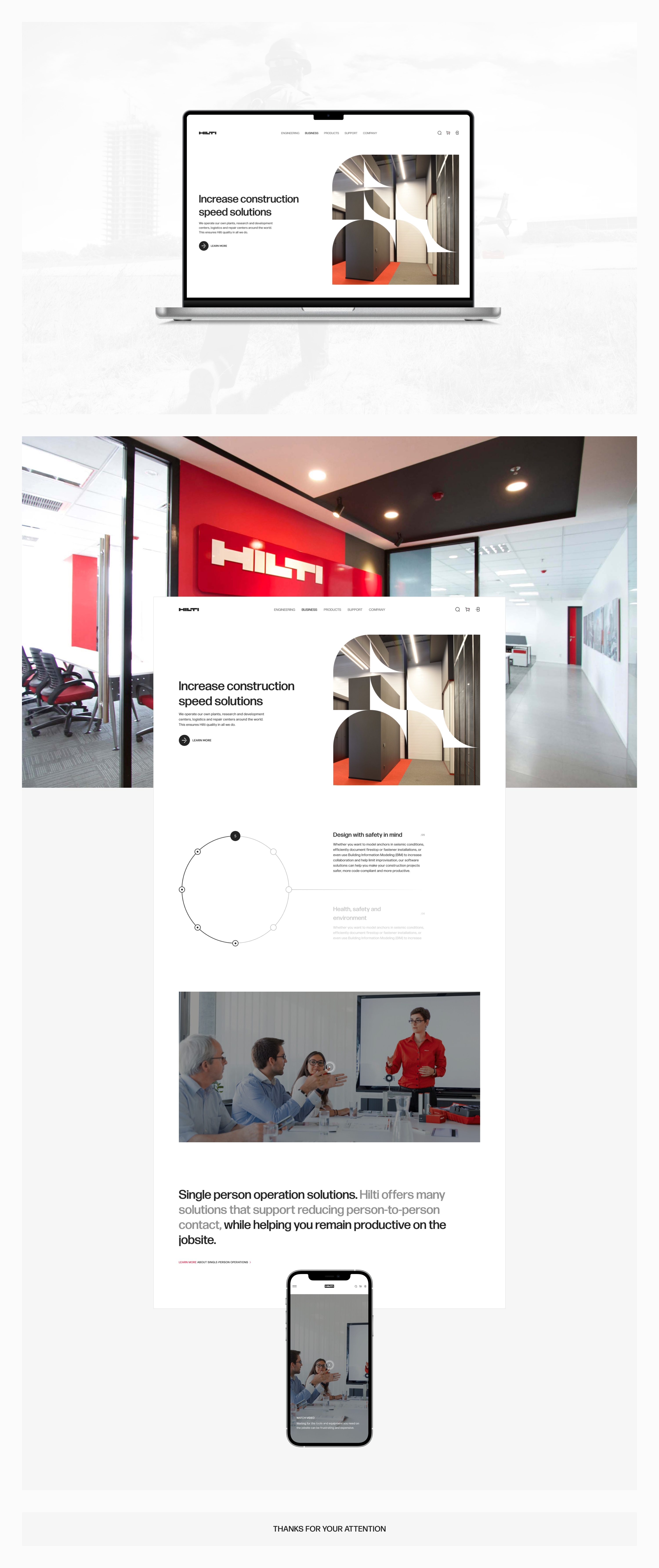 Hilti Tools — Corporate Website — Изображение №12 — Интерфейсы на Dprofile