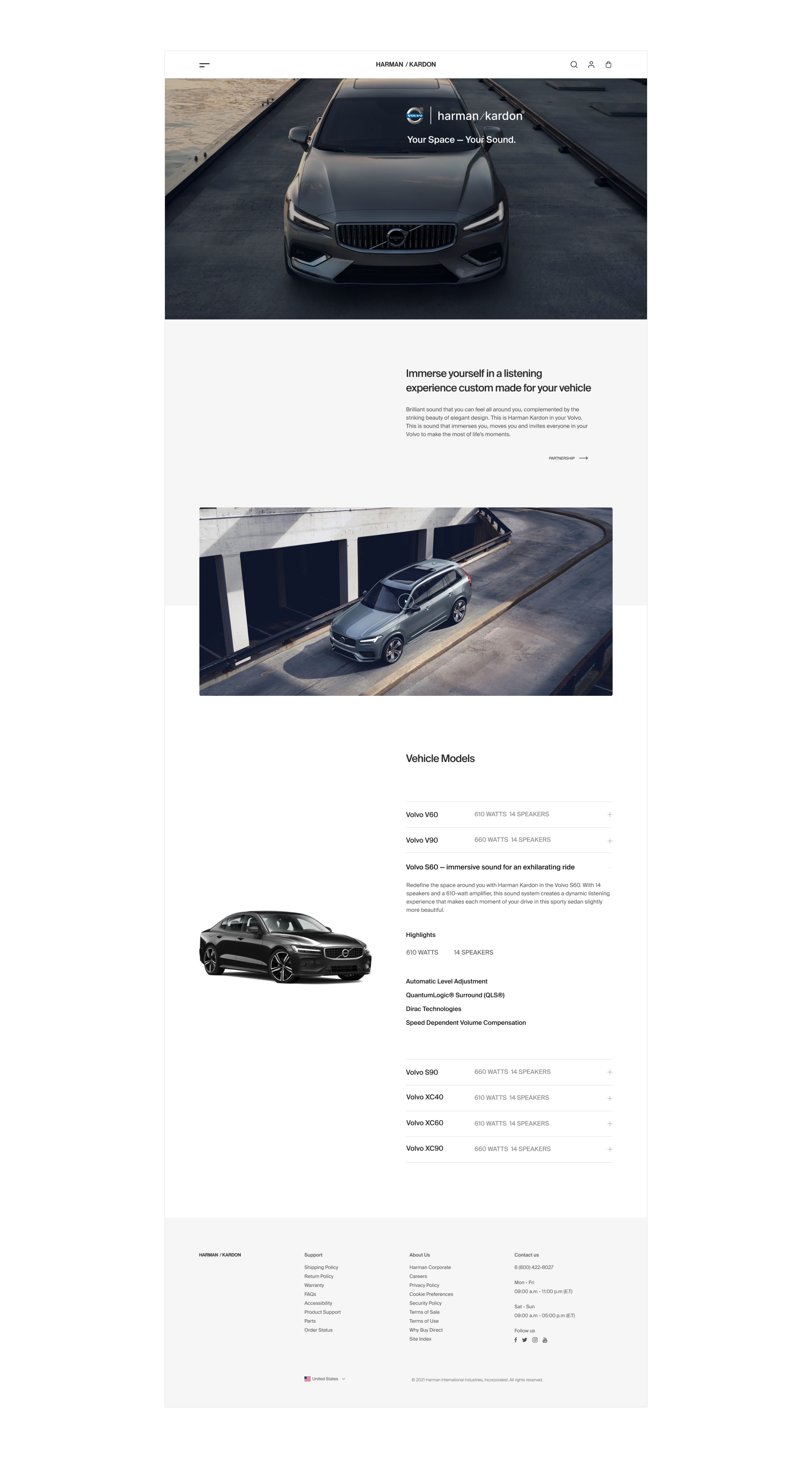HARMAN / KARDON — Online Store Redesign — Изображение №5 — Интерфейсы на Dprofile