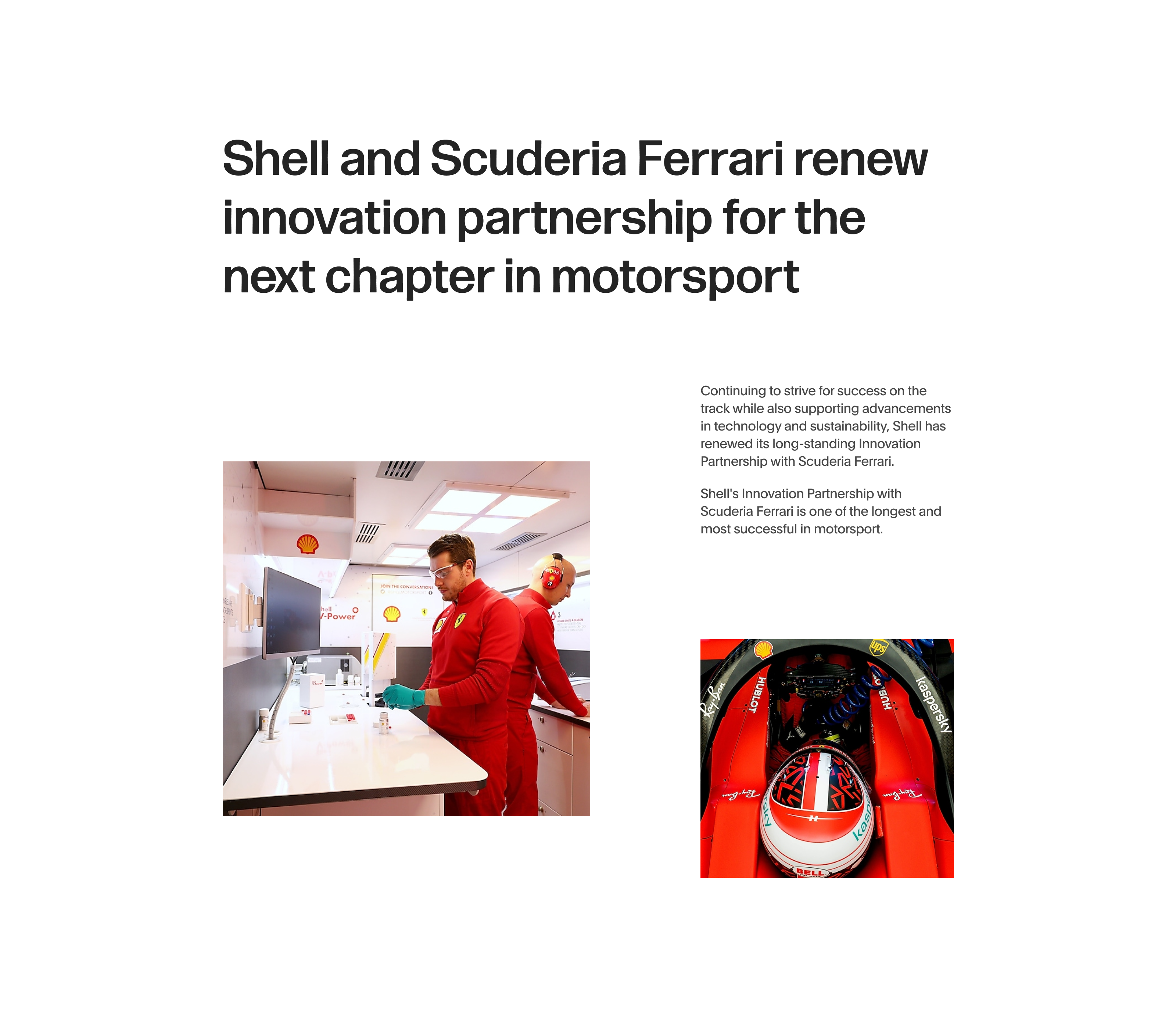 Shell Global — Corporate Redesign — Изображение №6 — Интерфейсы на Dprofile