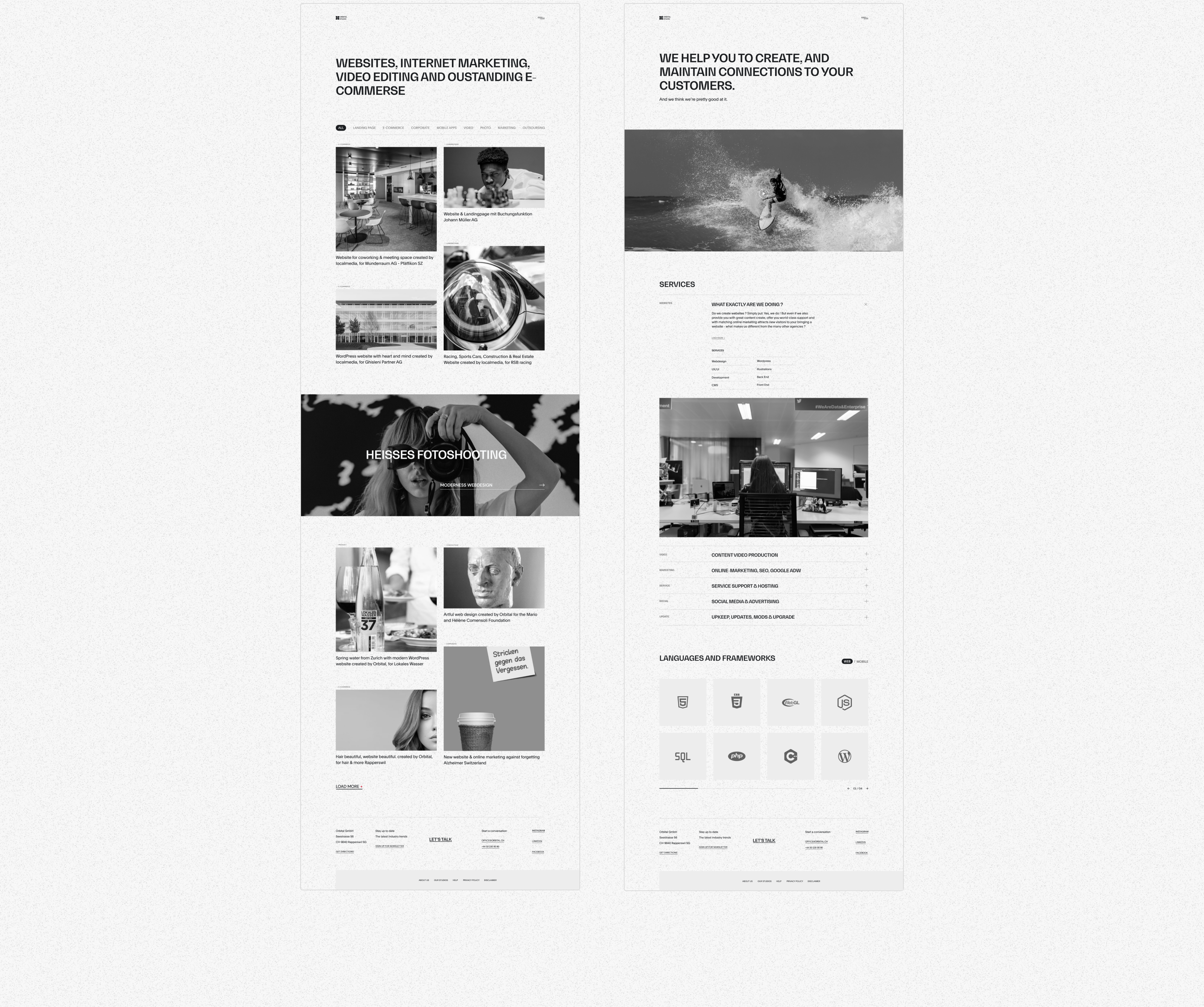 Orbital — Creative Studio — Изображение №12 — Интерфейсы на Dprofile