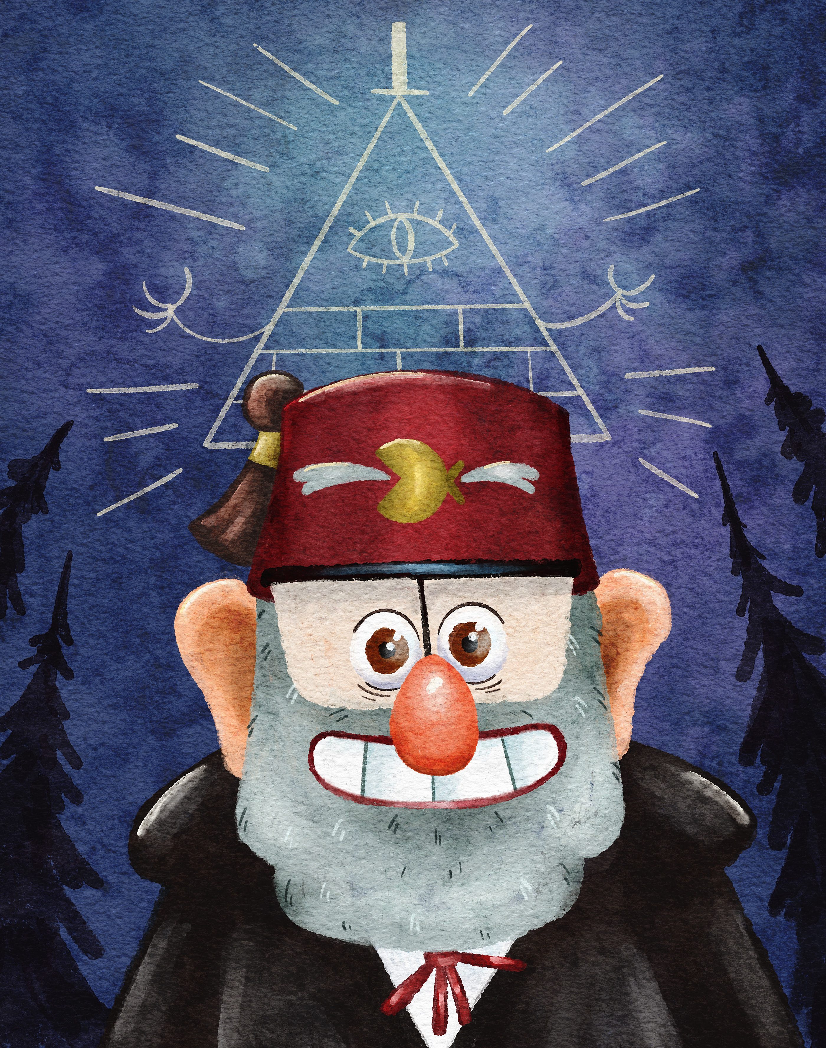 Fan Art Gravity Falls Universe — Изображение №8 — Иллюстрация, Маркетинг на Dprofile