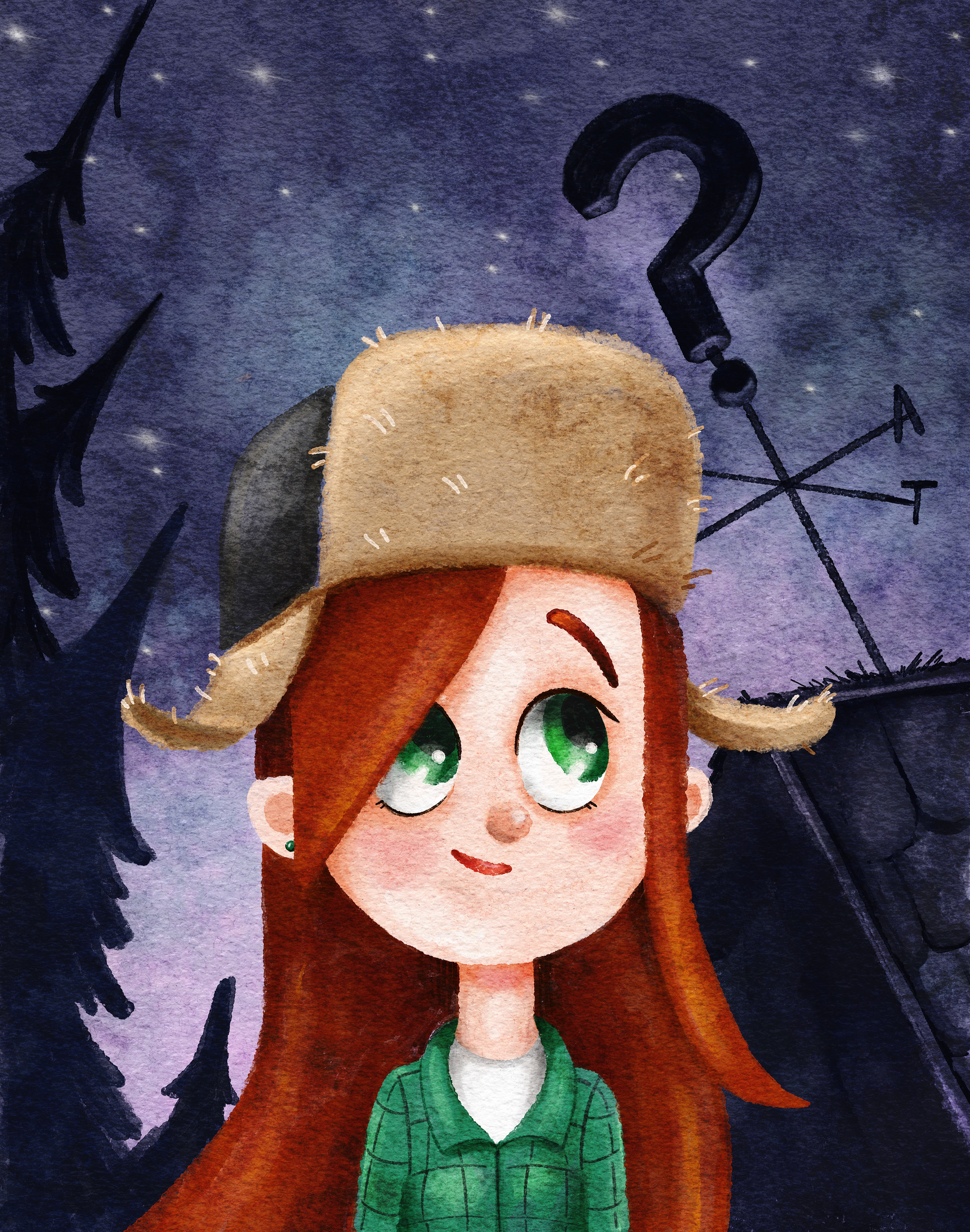 Fan Art Gravity Falls Universe — Изображение №10 — Иллюстрация, Маркетинг на Dprofile