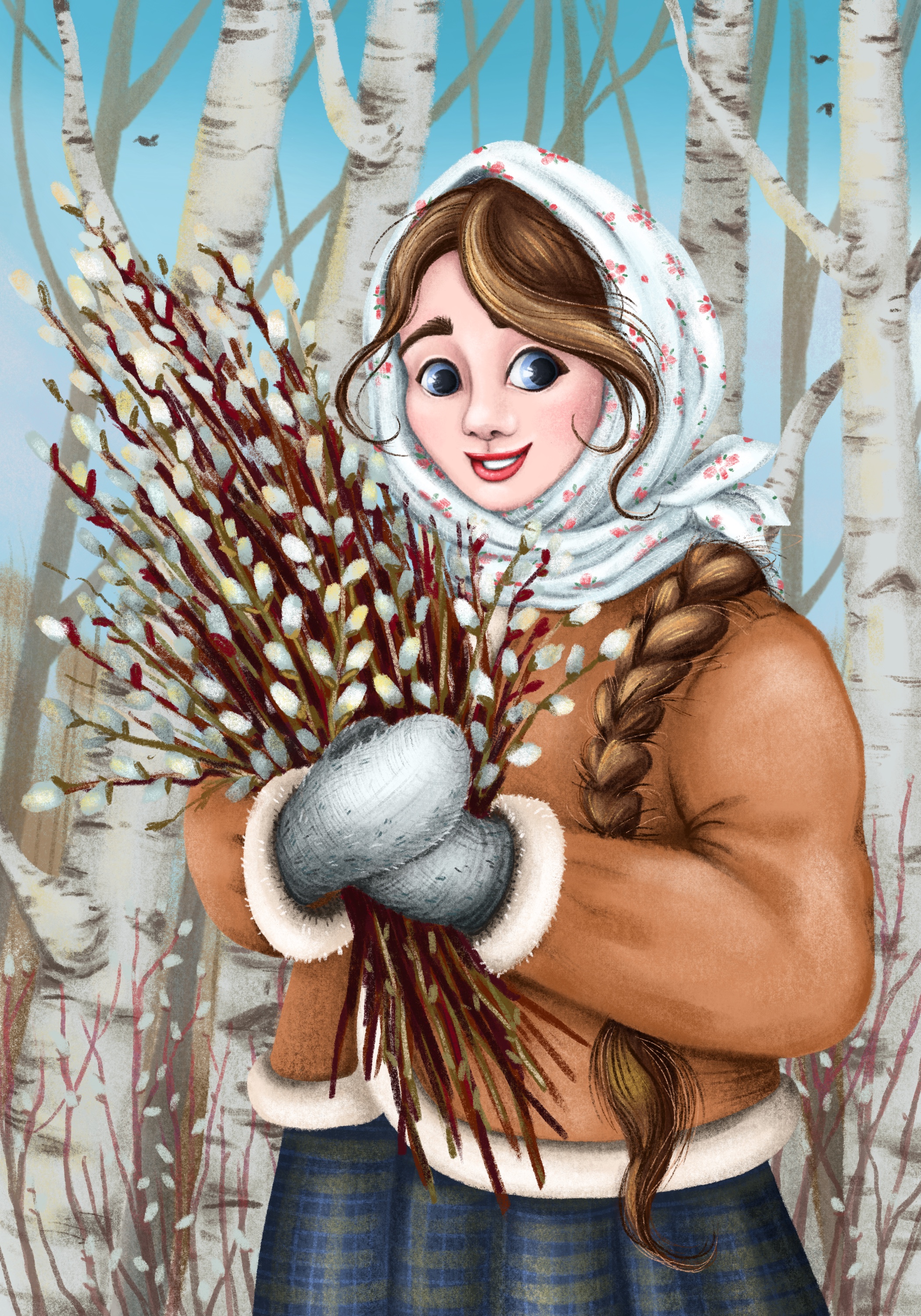 Чувствуешь? Весна! — Изображение №1 — Иллюстрация, Графика на Dprofile