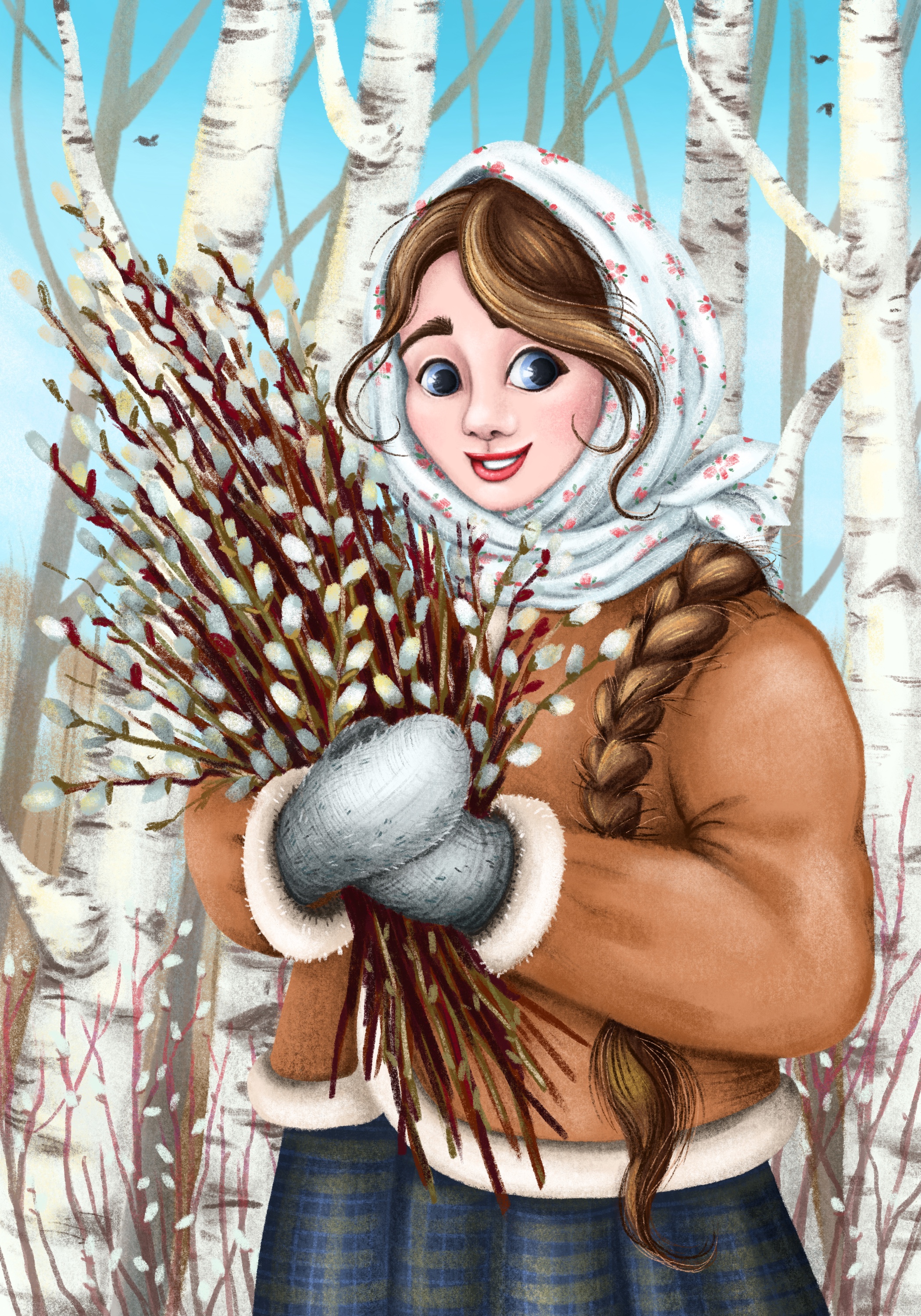 Чувствуешь? Весна! — Изображение №8 — Иллюстрация, Графика на Dprofile