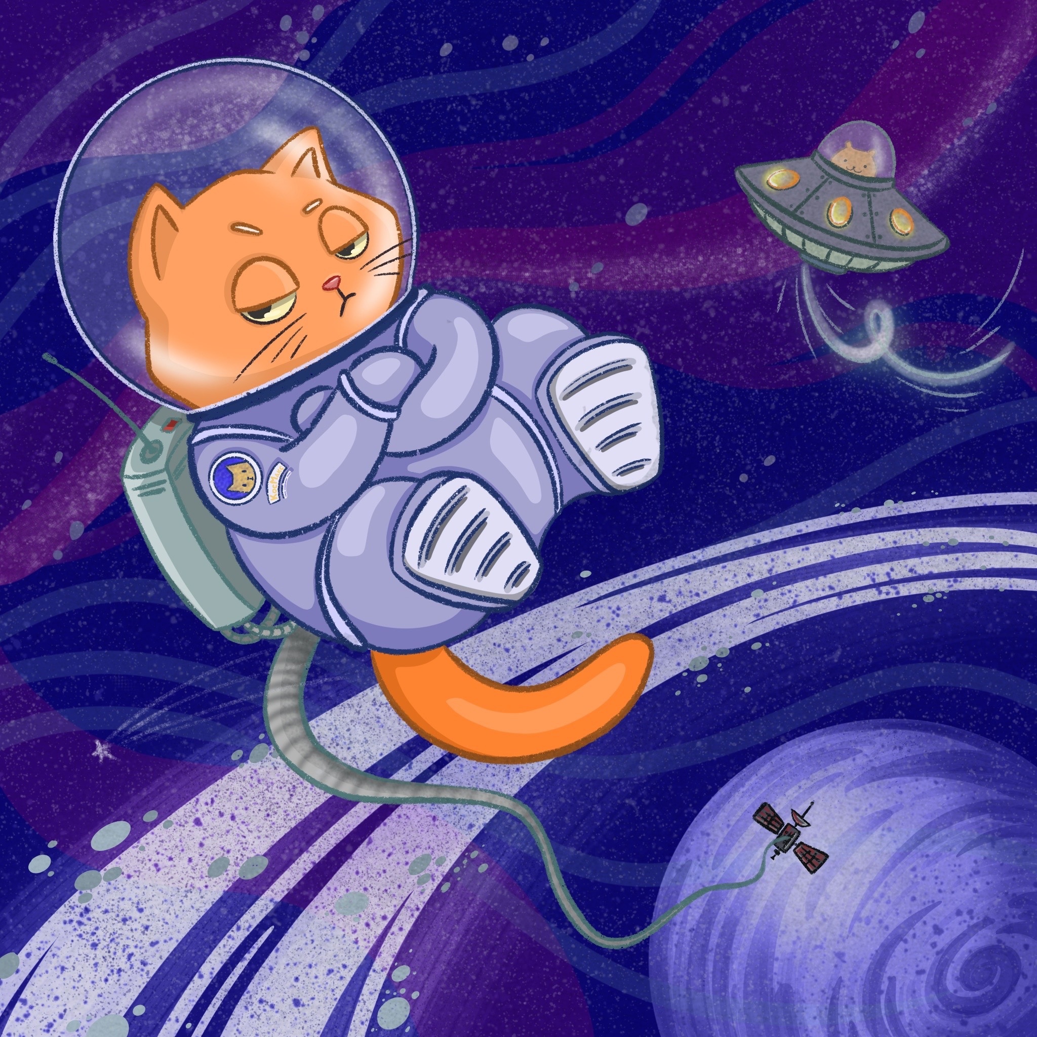 КосМАКС — Изображение №7 — Иллюстрация, Графика на Dprofile