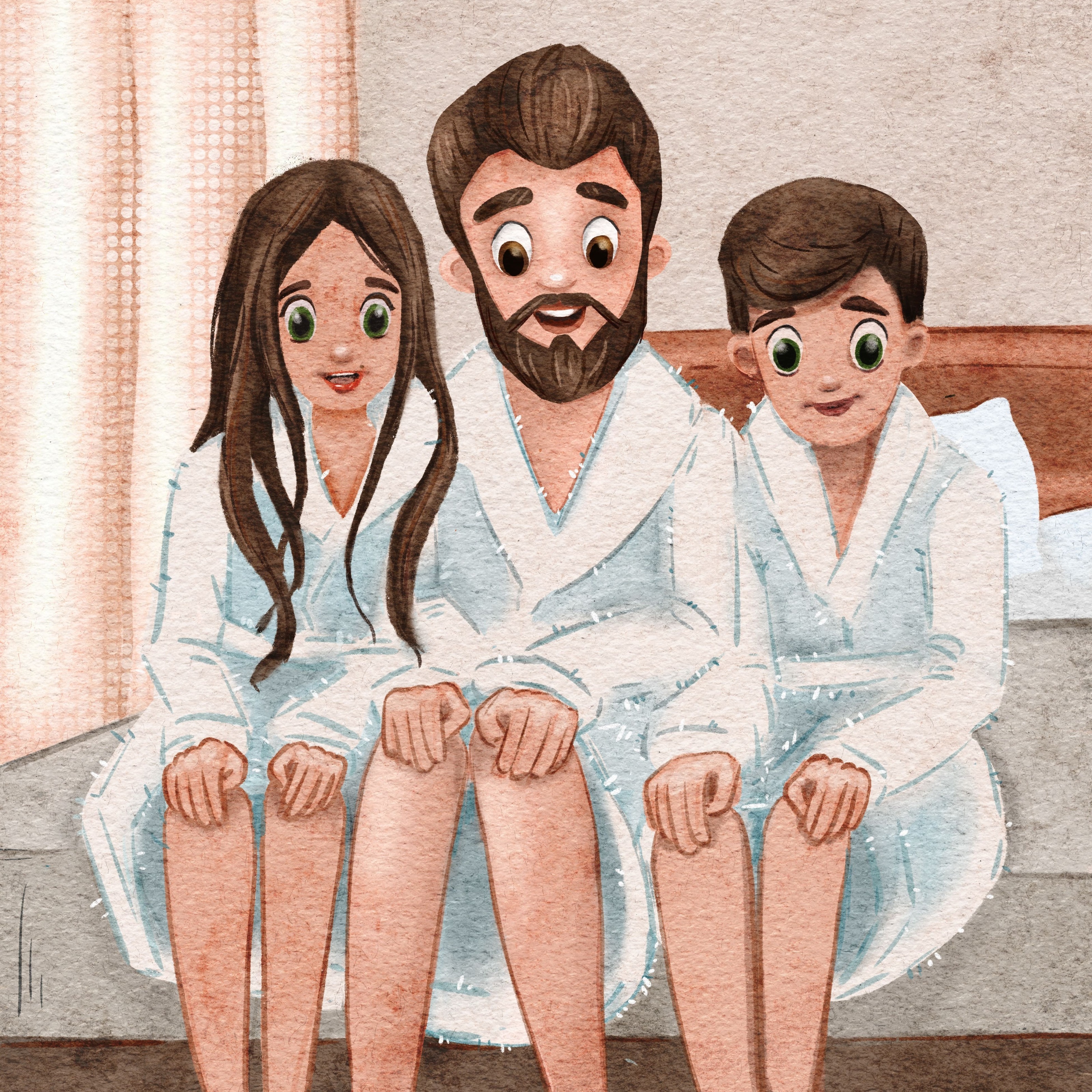 Happy Family Weekend — Изображение №9 — Иллюстрация, Графика на Dprofile