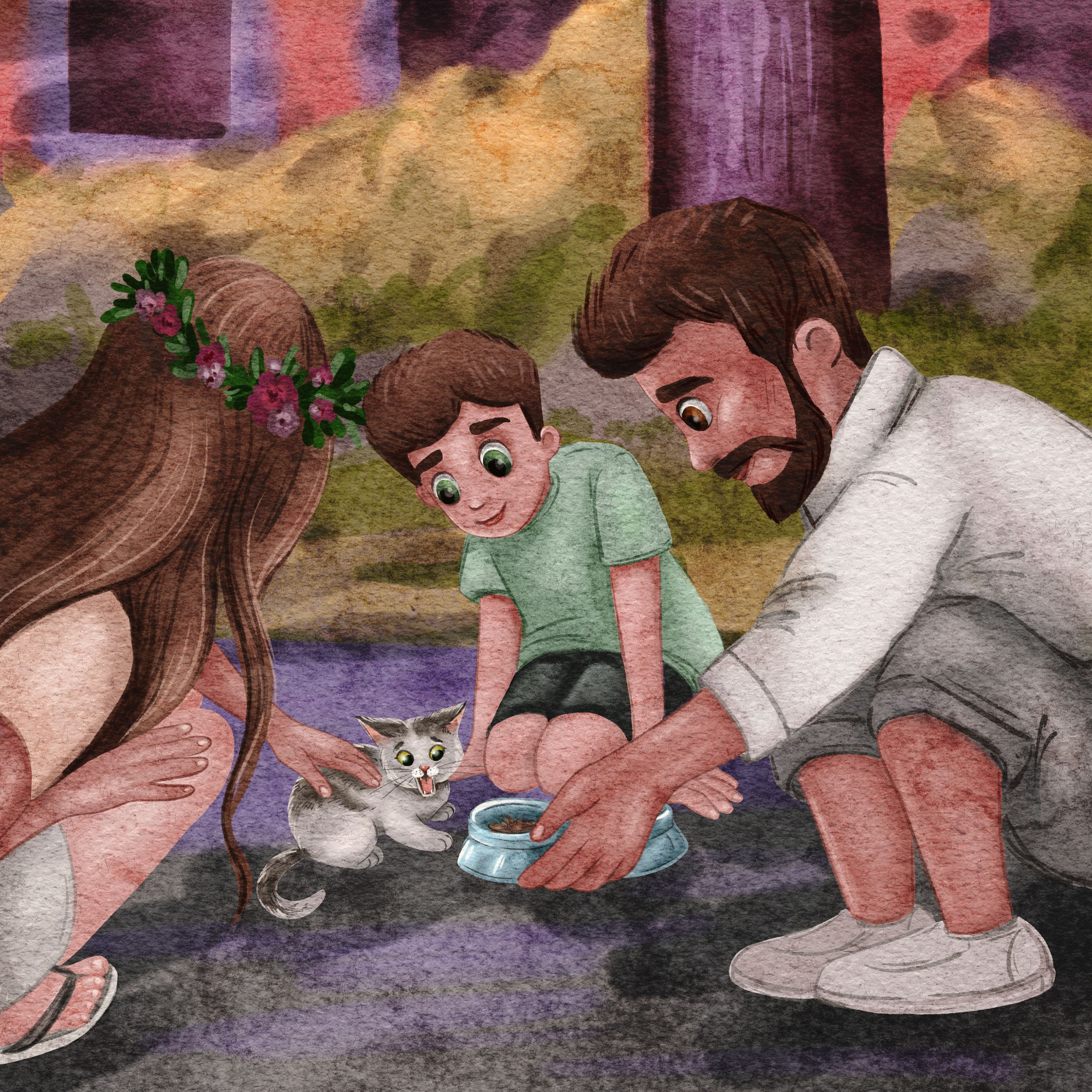 Happy Family Weekend — Изображение №6 — Иллюстрация, Графика на Dprofile