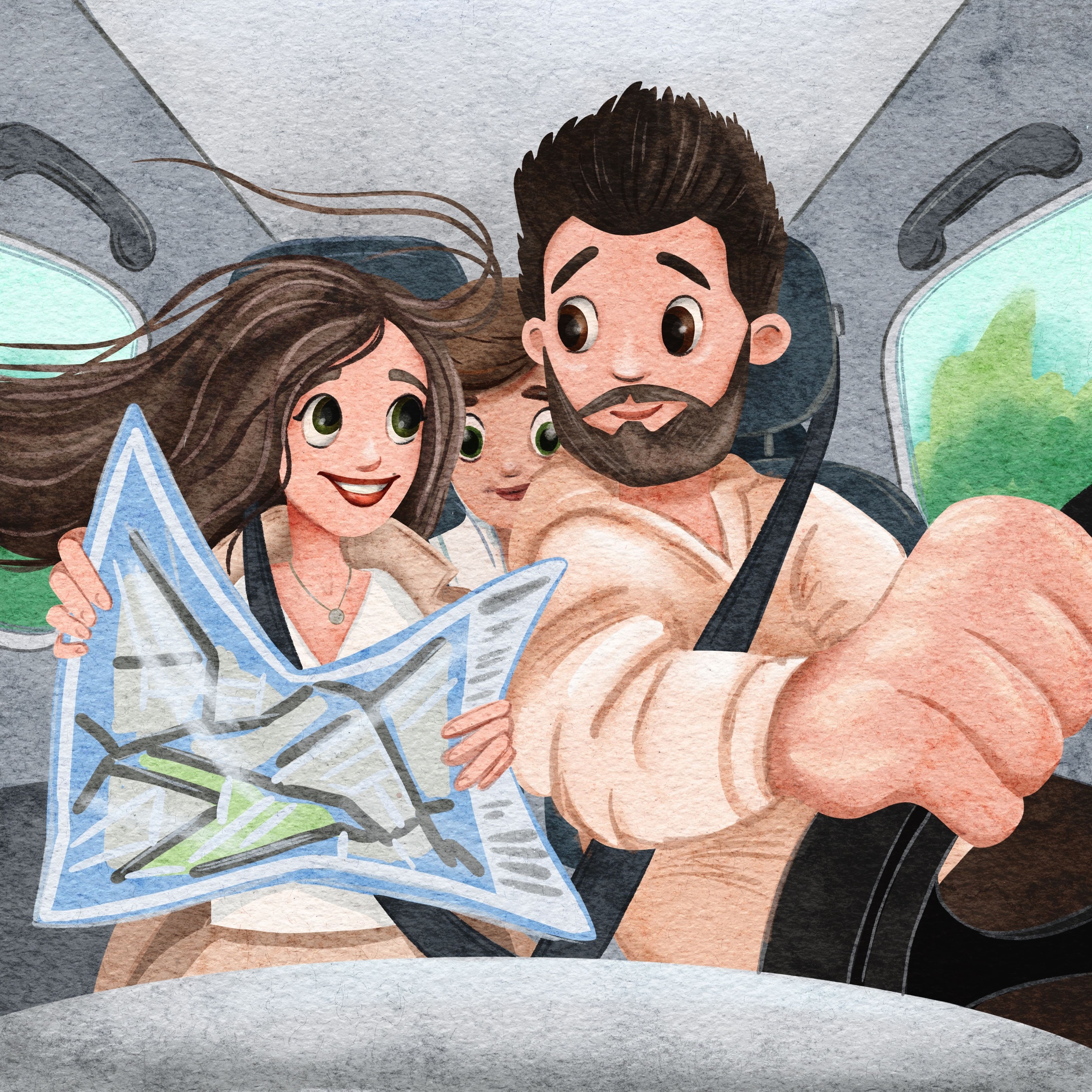 Happy Family Weekend — Изображение №8 — Иллюстрация, Графика на Dprofile