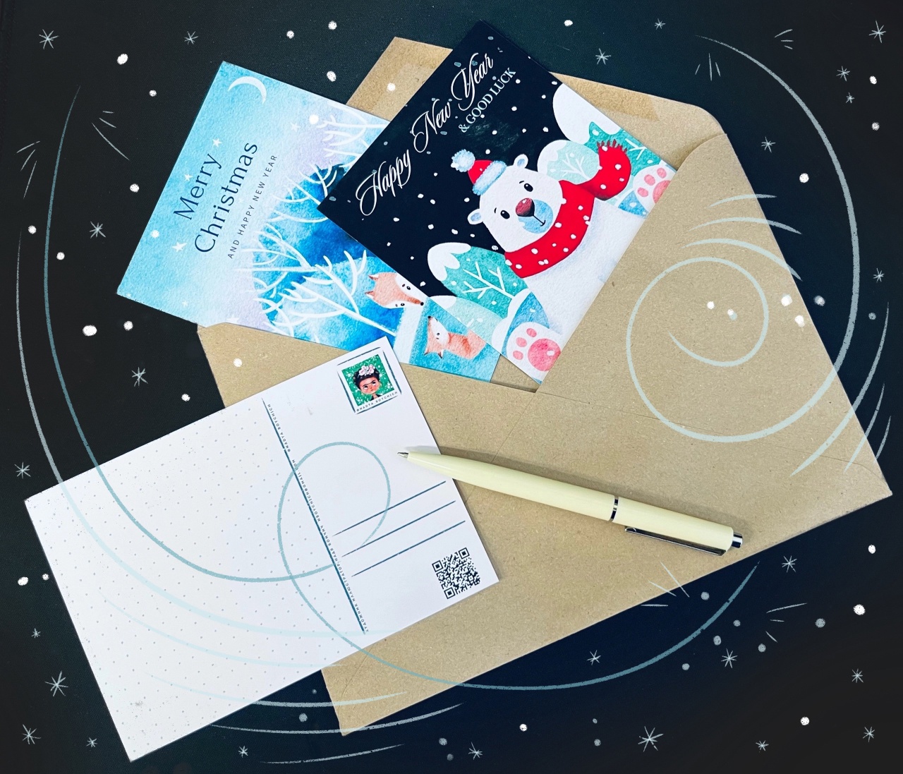 Новогодние Открытки — Изображение №2 — Иллюстрация на Dprofile
