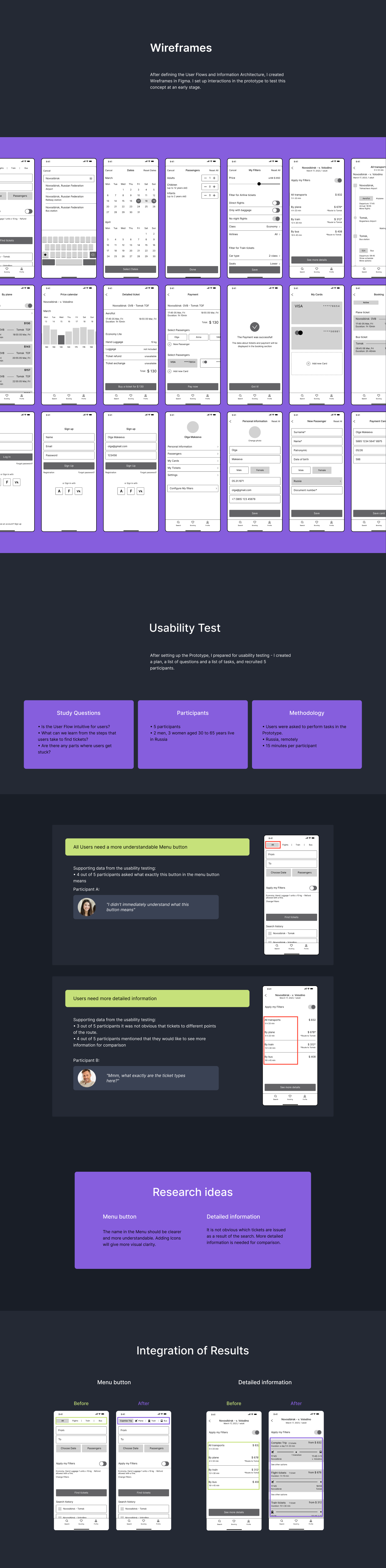 UX/UI Дизайн для Мобильного приложения по поиску билетов — Изображение №4 — Интерфейсы на Dprofile