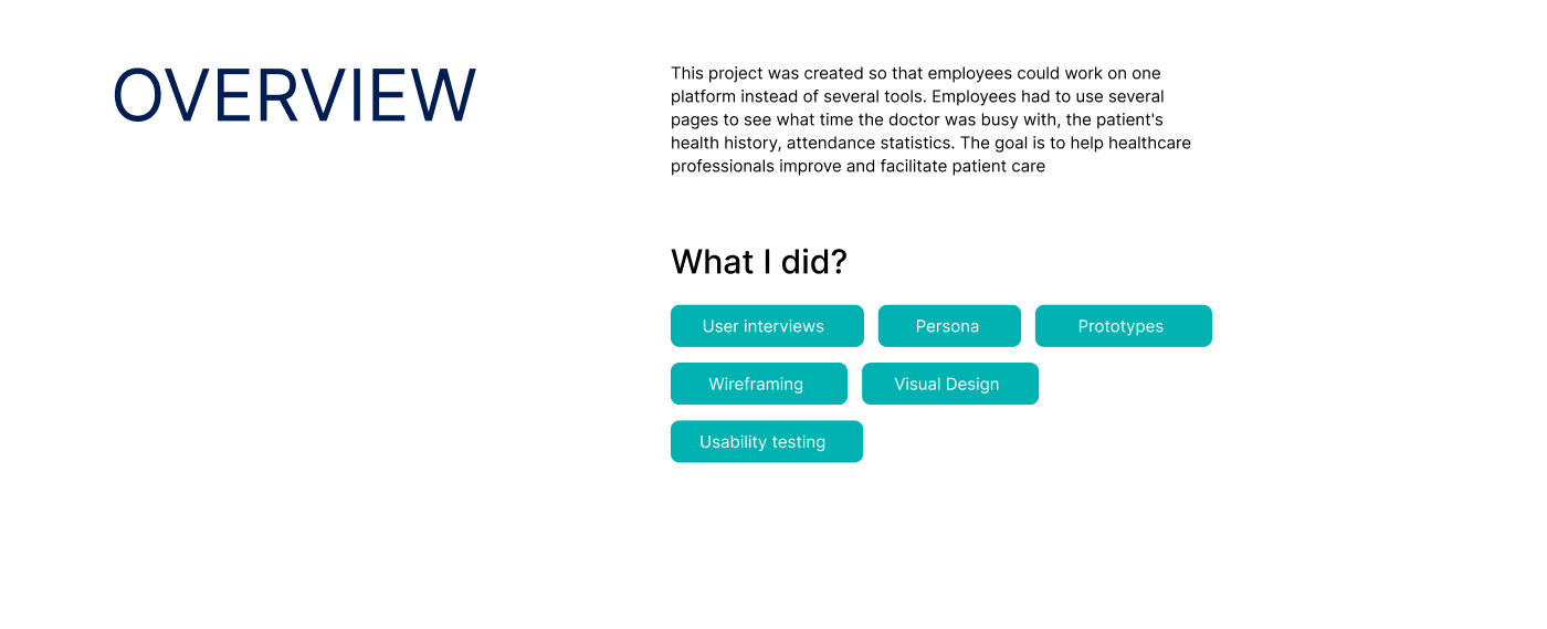 CRM-система — UX/UI дизайн для медицинской компании — Изображение №2 — Интерфейсы на Dprofile