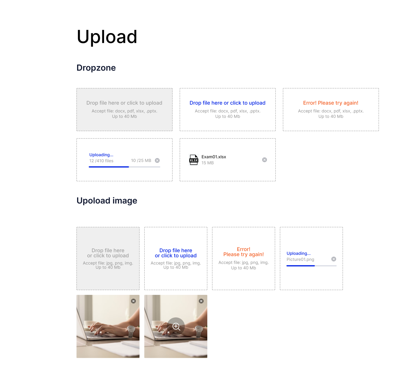 UI KIT для CRM-системы — Изображение №18 — Интерфейсы на Dprofile