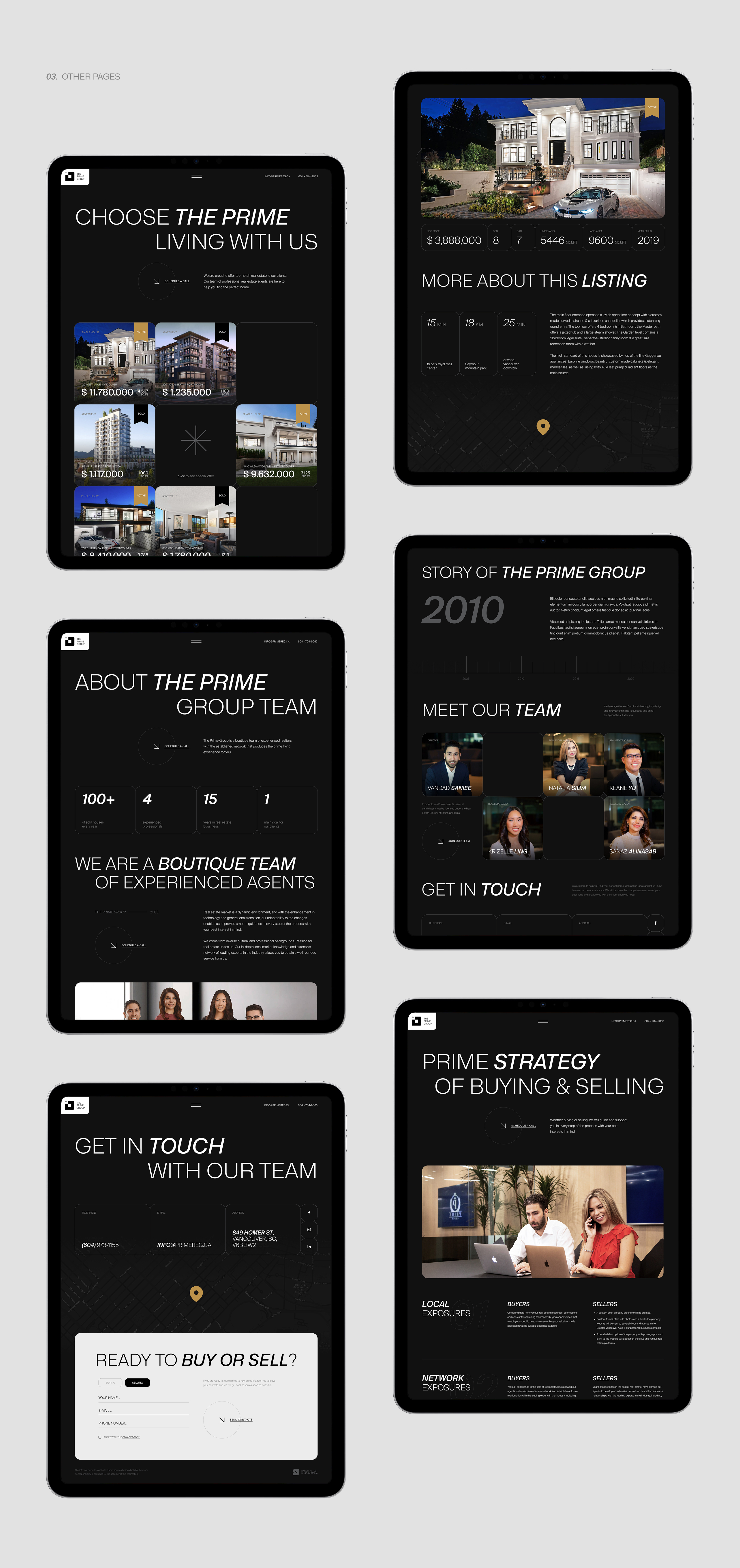 The Prime Group — Изображение №4 — Интерфейсы на Dprofile