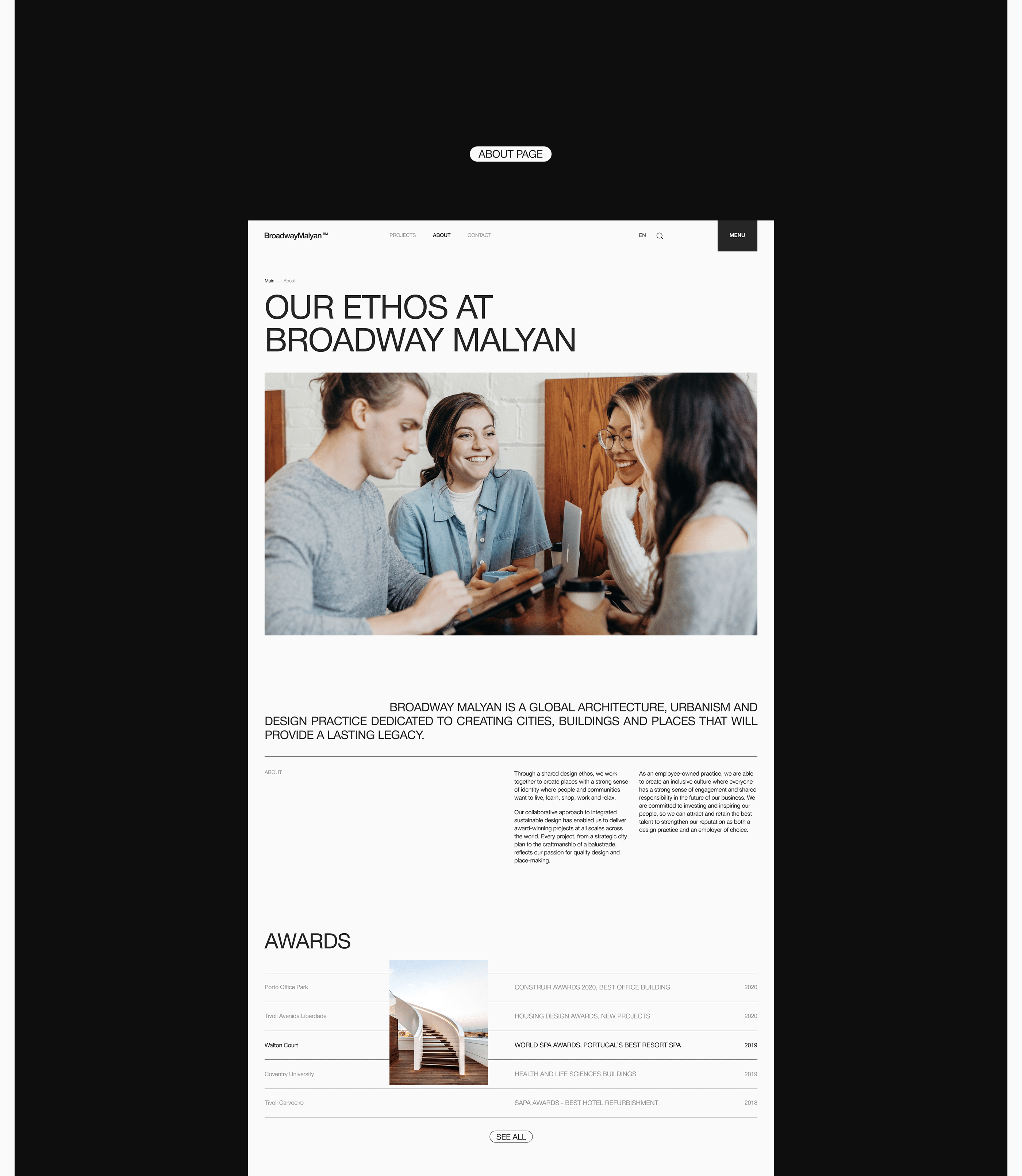 Broadway Malyan. Web concept — Изображение №9 — Интерфейсы, Брендинг, Анимация на Dprofile