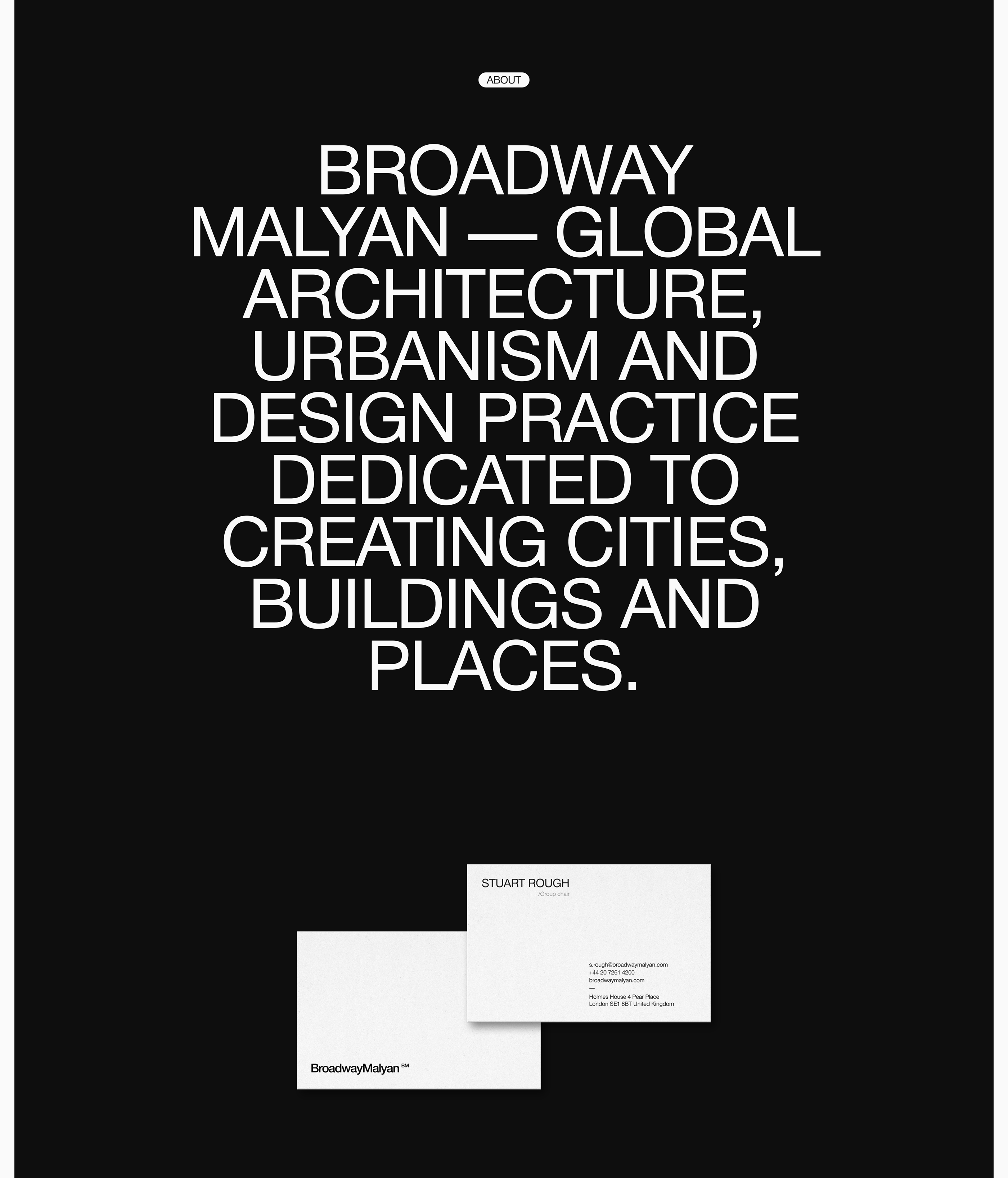 Broadway Malyan. Web concept — Изображение №3 — Интерфейсы, Брендинг, Анимация на Dprofile