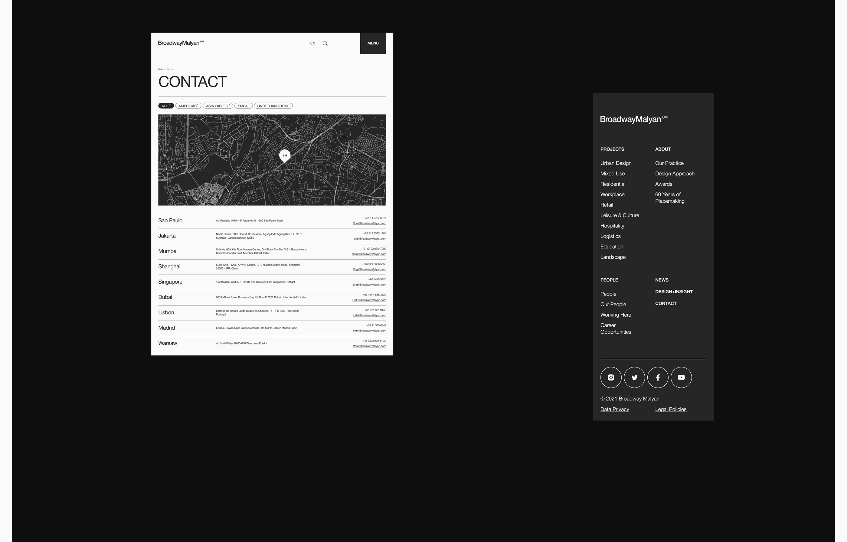 Broadway Malyan. Web concept — Изображение №16 — Интерфейсы, Брендинг, Анимация на Dprofile