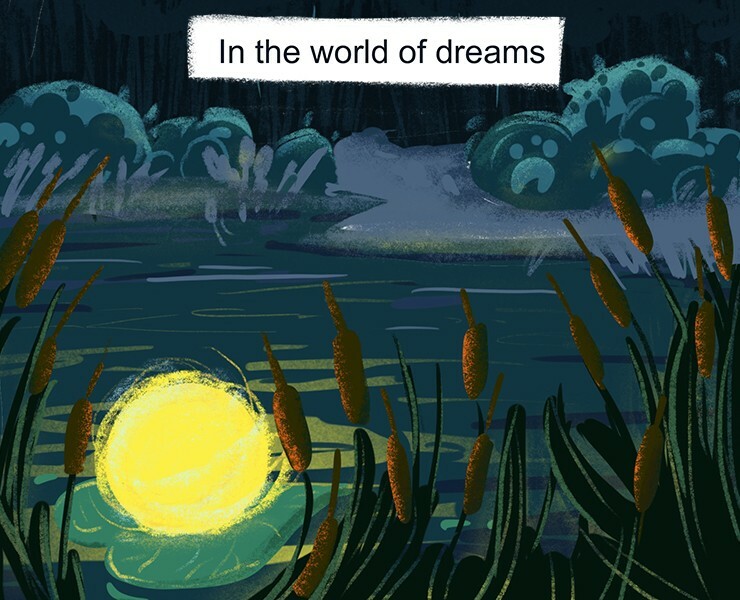 In the world of dreams — Иллюстрация на Dprofile
