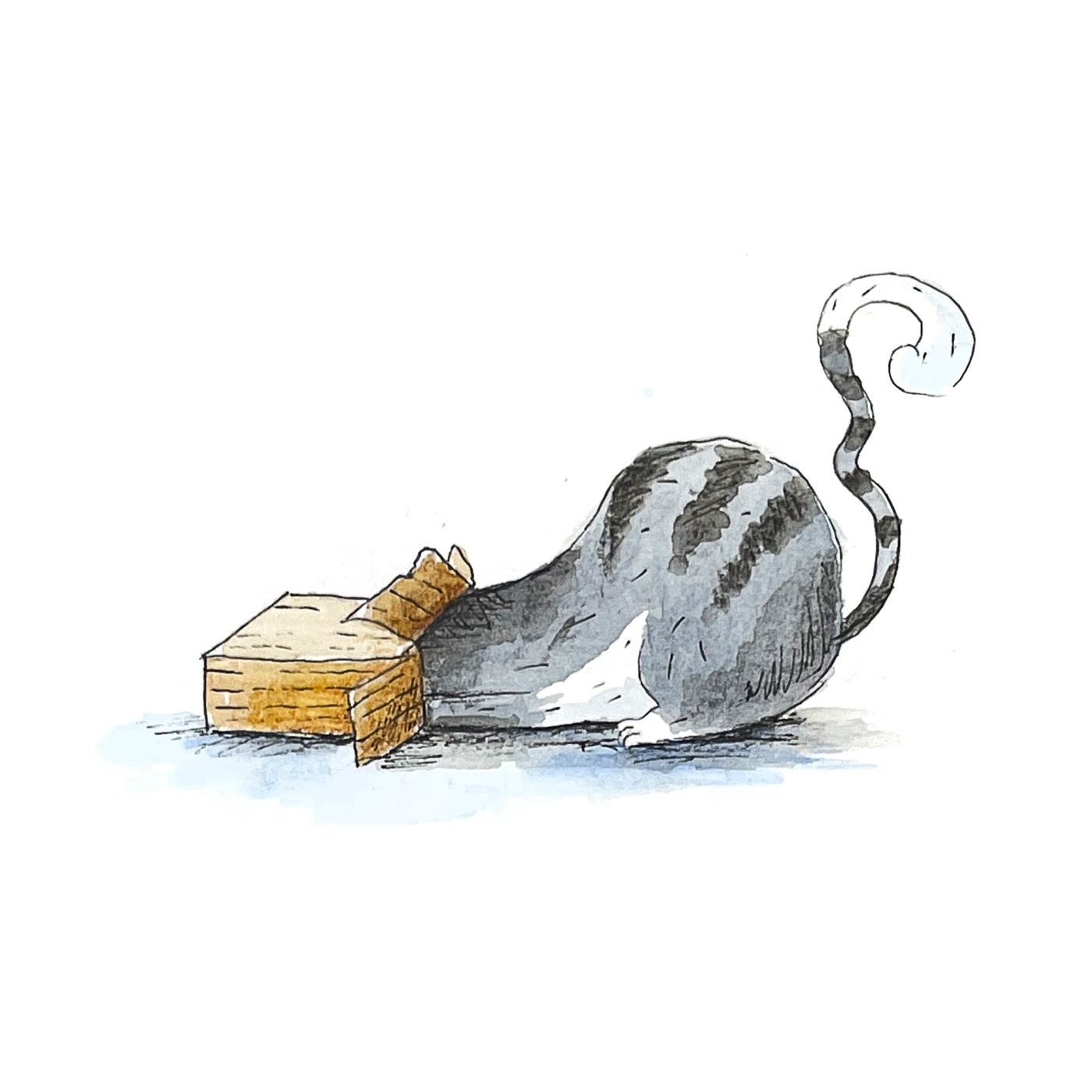 Character drawing in 15 minutes. Cats — Изображение №8 — Иллюстрация на Dprofile