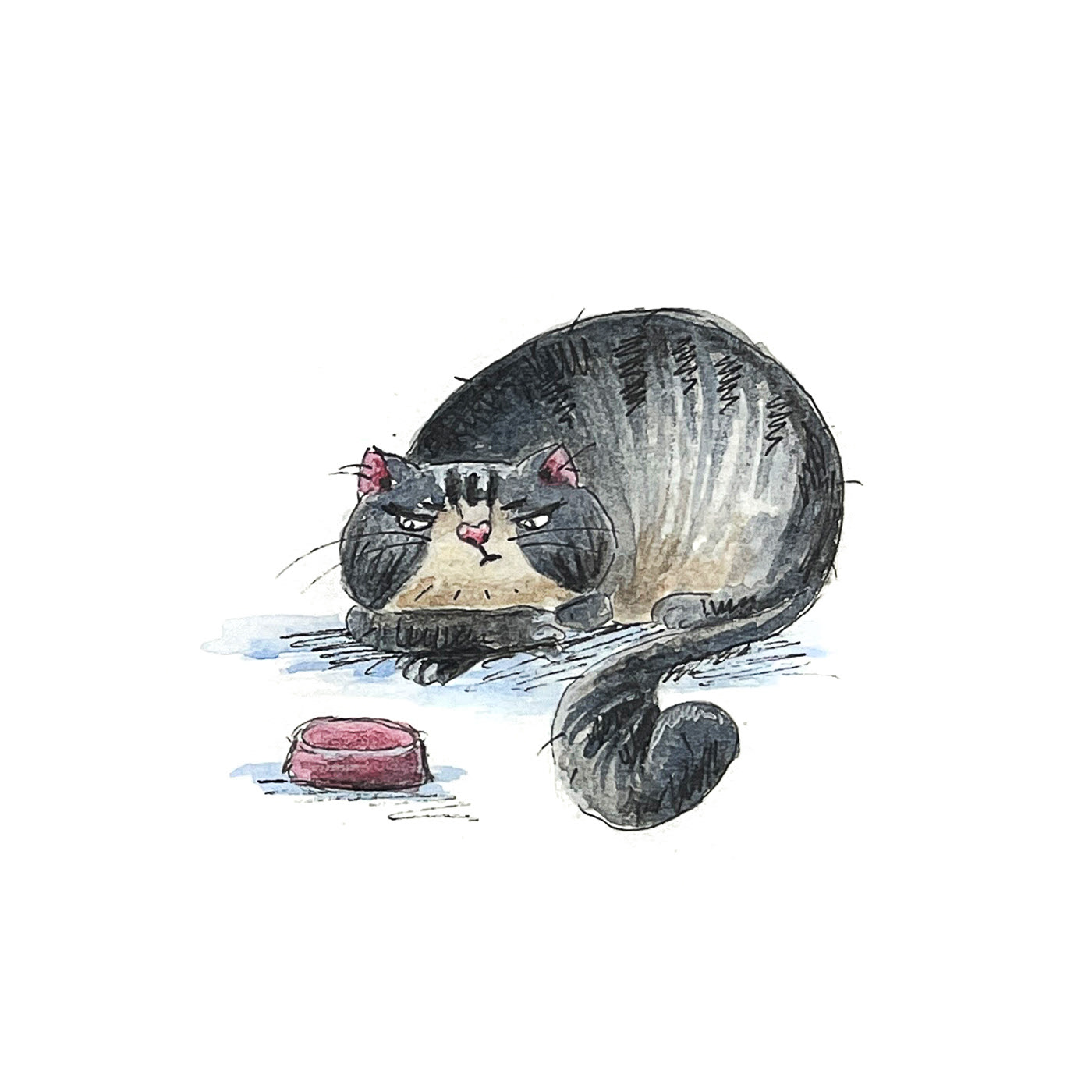 Character drawing in 15 minutes. Cats — Изображение №4 — Иллюстрация на Dprofile