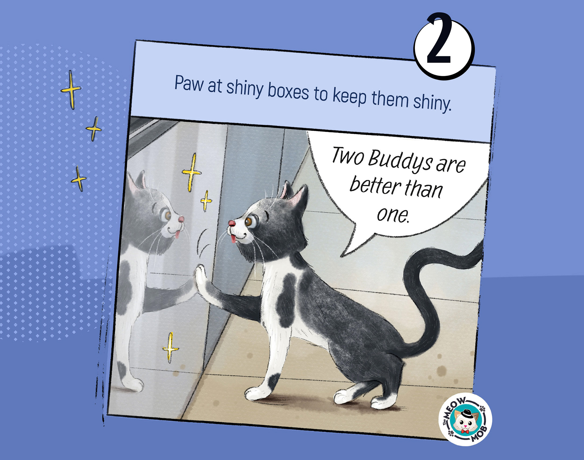 The Meow Mob webcomics. Buddy — Изображение №3 — Иллюстрация на Dprofile