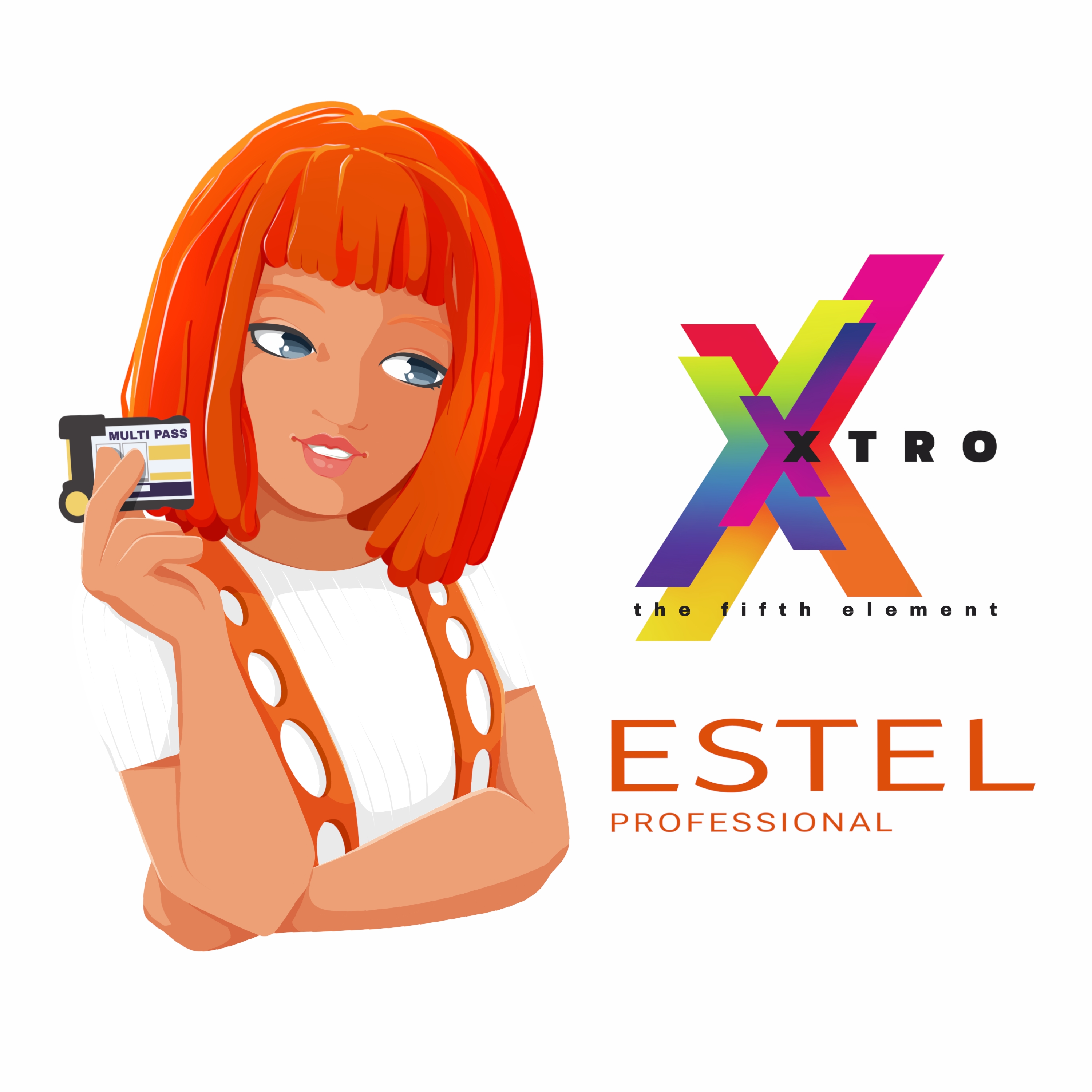 Иллюстрации для упаковки Estel XTRO — Изображение №4 — Иллюстрация на Dprofile