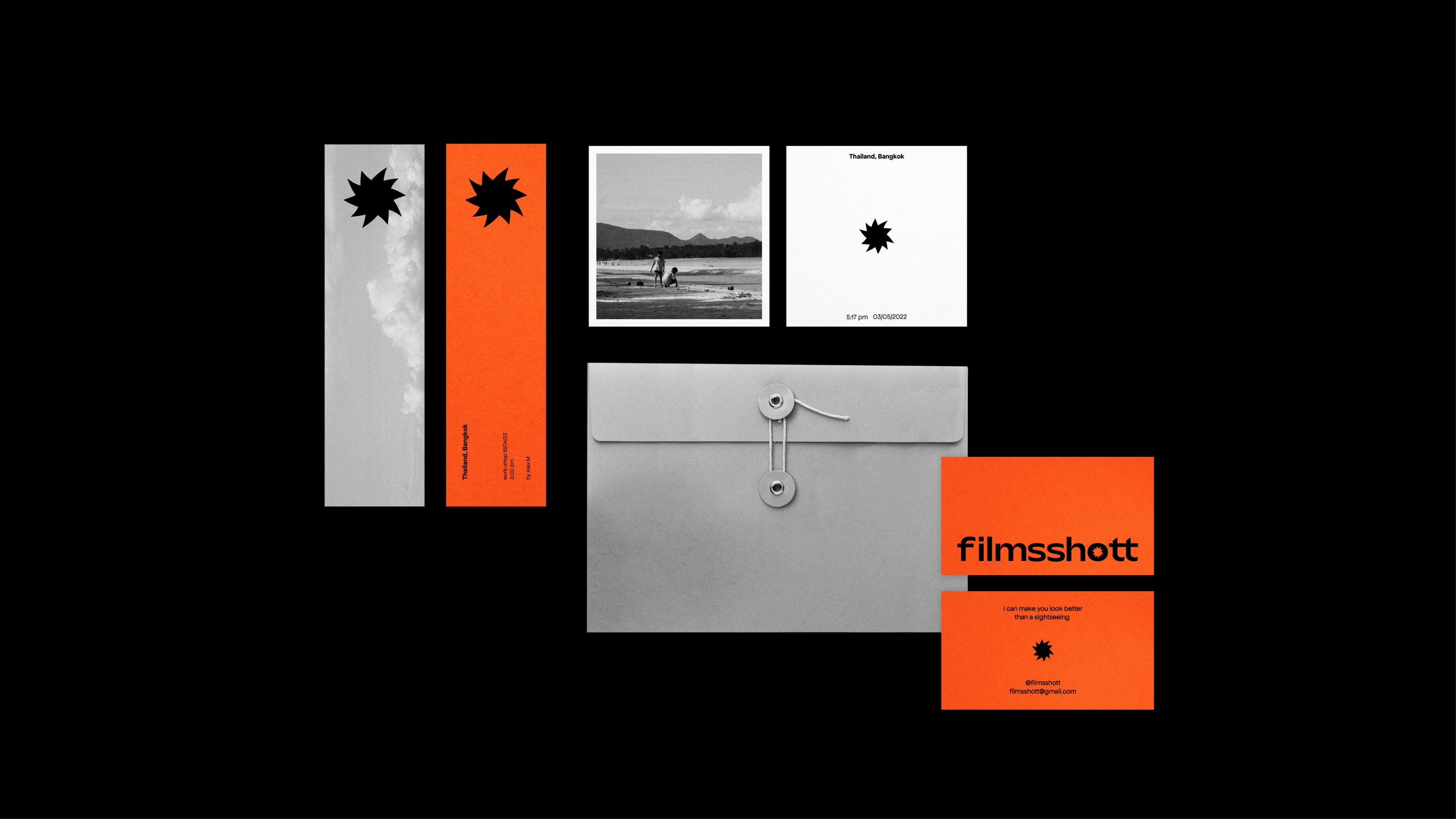 photographer visual identity / filmsshott — Изображение №15 — Брендинг на Dprofile