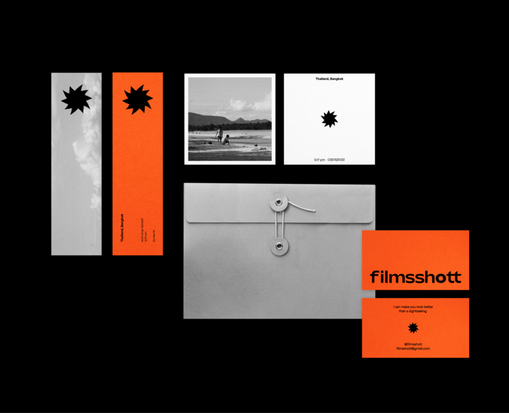 photographer visual identity / filmsshott — Брендинг на Dprofile