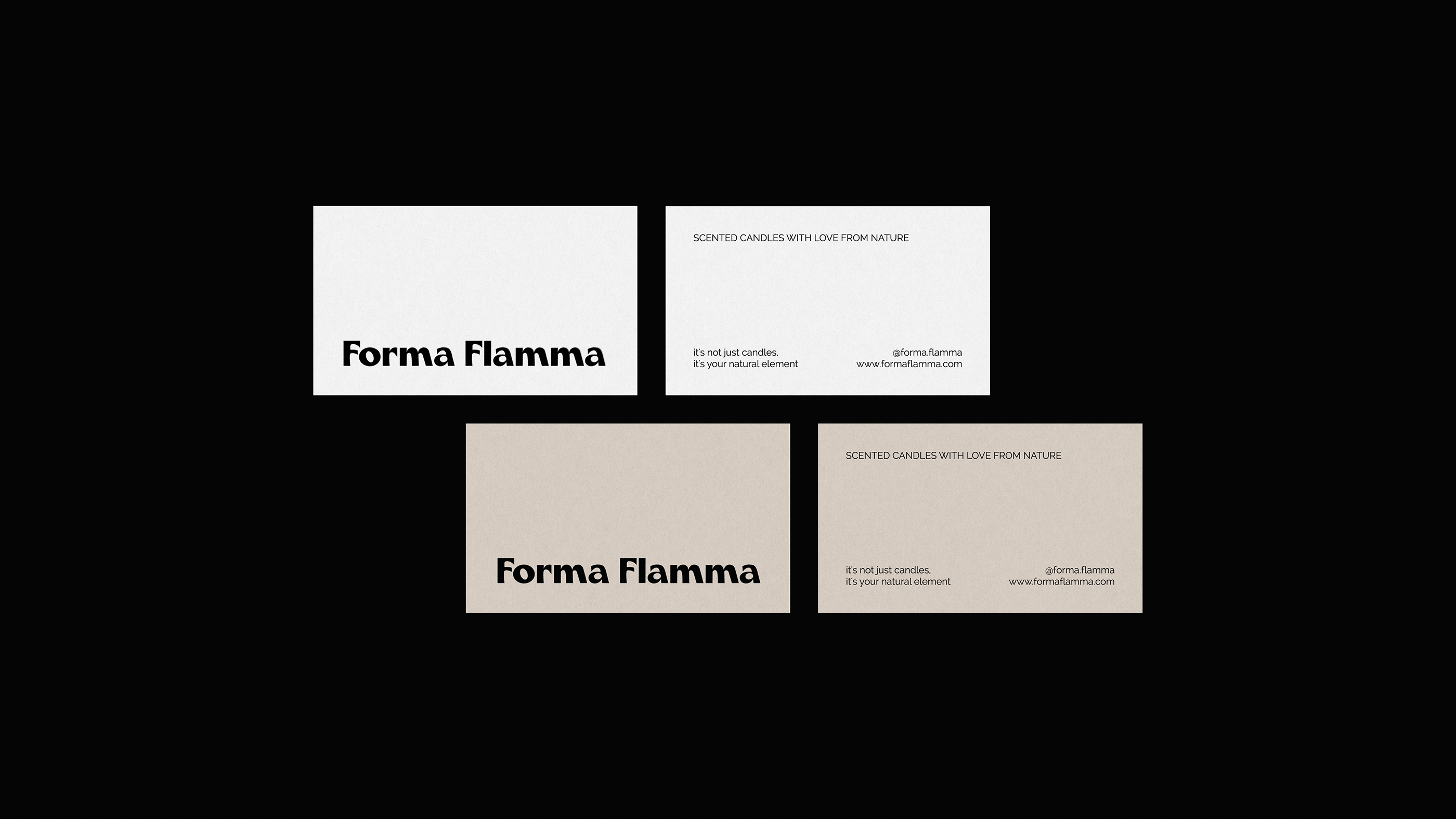 Forma Flamma scented candles/ branding identity — Изображение №3 — Брендинг на Dprofile