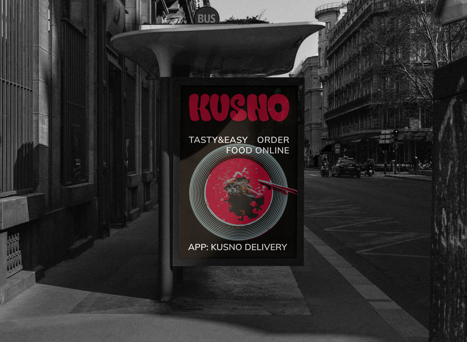 LOGOTYPE / KUSNO DELIVERY — Изображение №8 — Брендинг на Dprofile