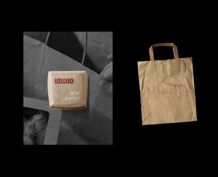 LOGOTYPE / KUSNO DELIVERY — Брендинг на Dprofile
