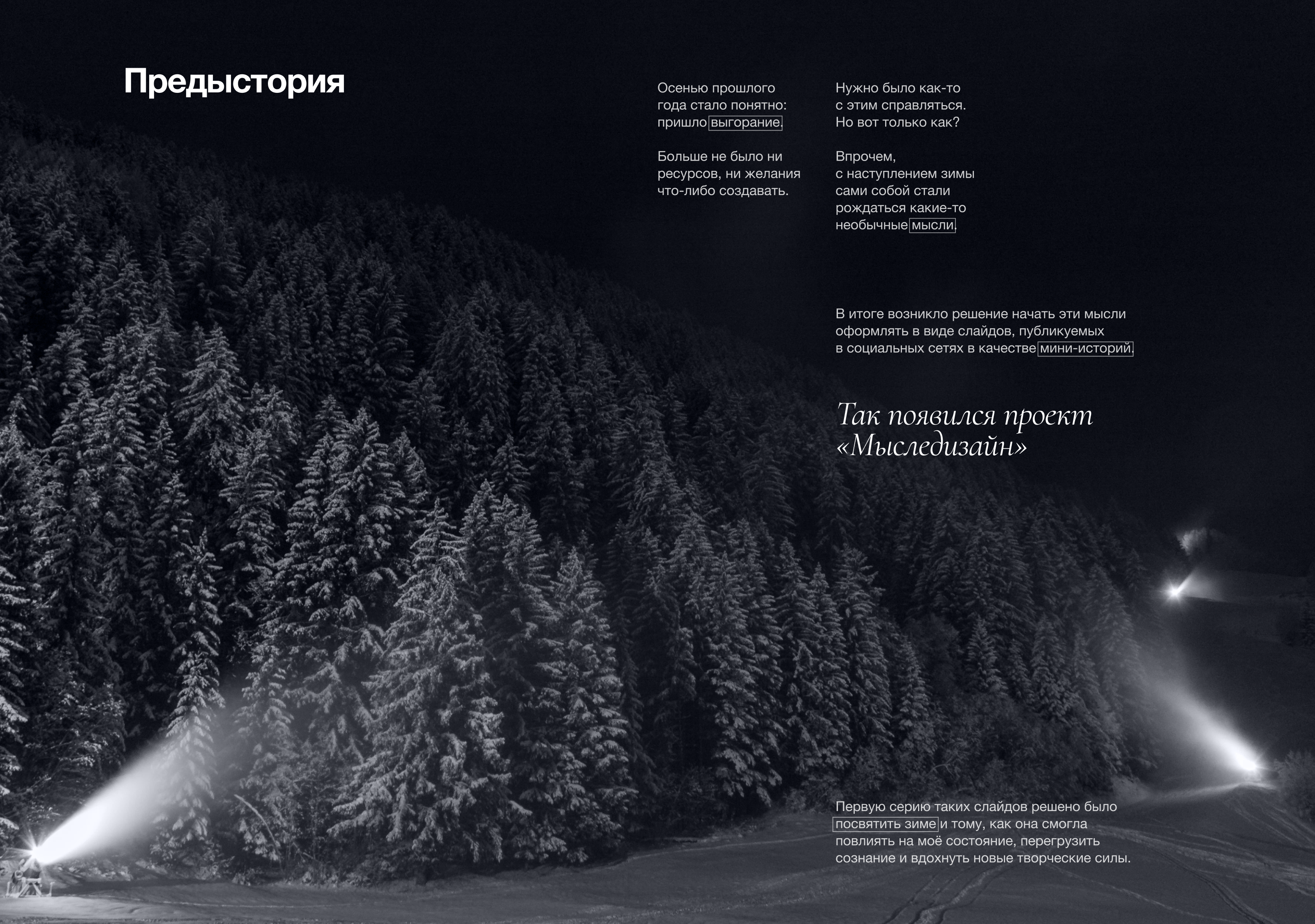 Дизайн концепт «Твоё преображение зимой» — Изображение №2 — Иллюстрация, Графика на Dprofile