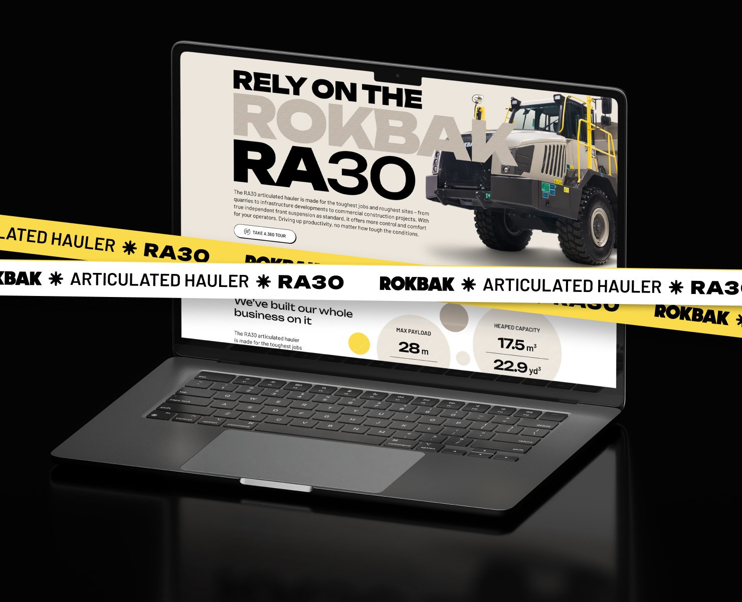 Rokbak® RA30 | редизайн лендинга — Интерфейсы на Dprofile