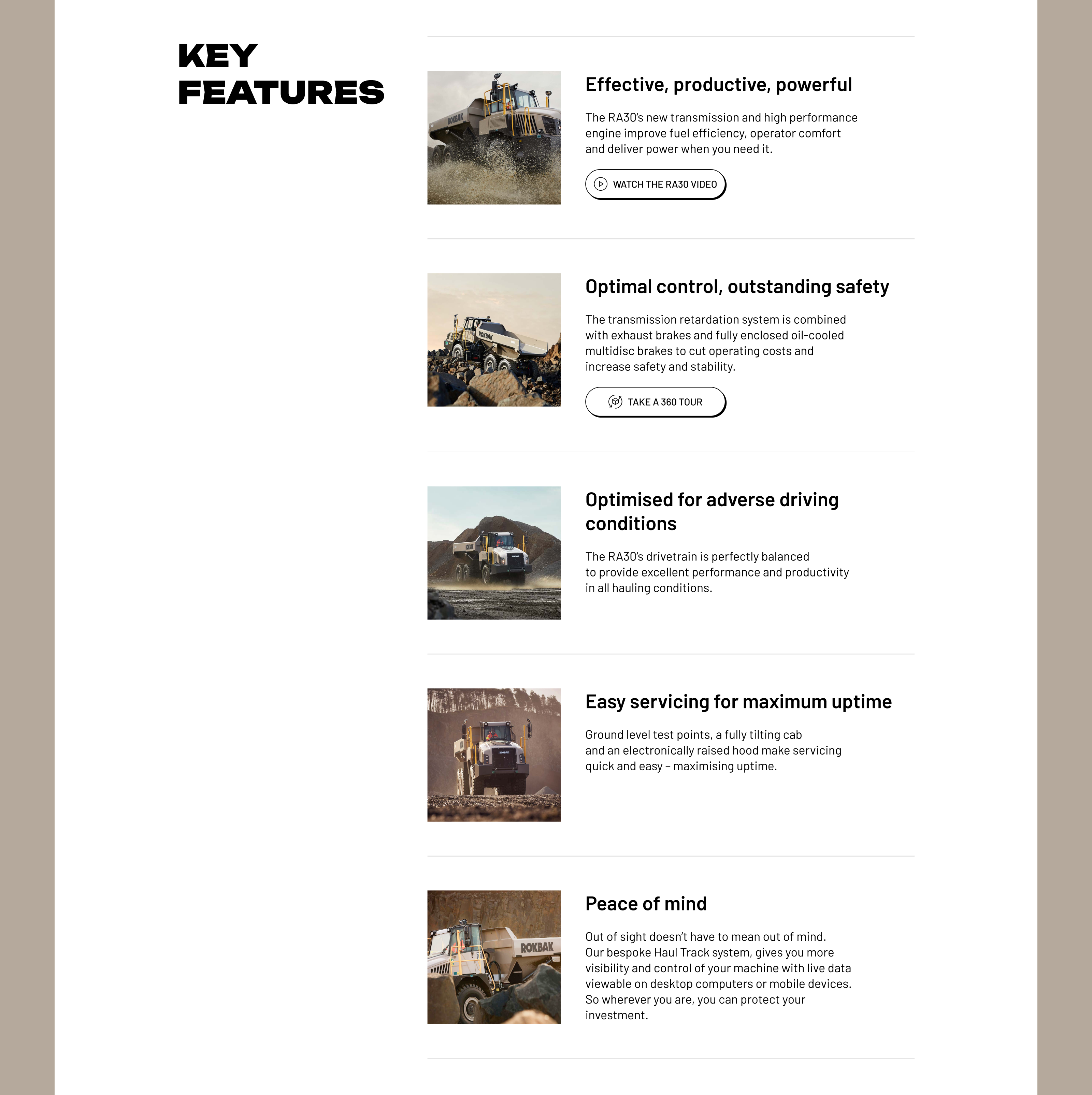 Rokbak® RA30 | редизайн лендинга — Изображение №9 — Интерфейсы на Dprofile