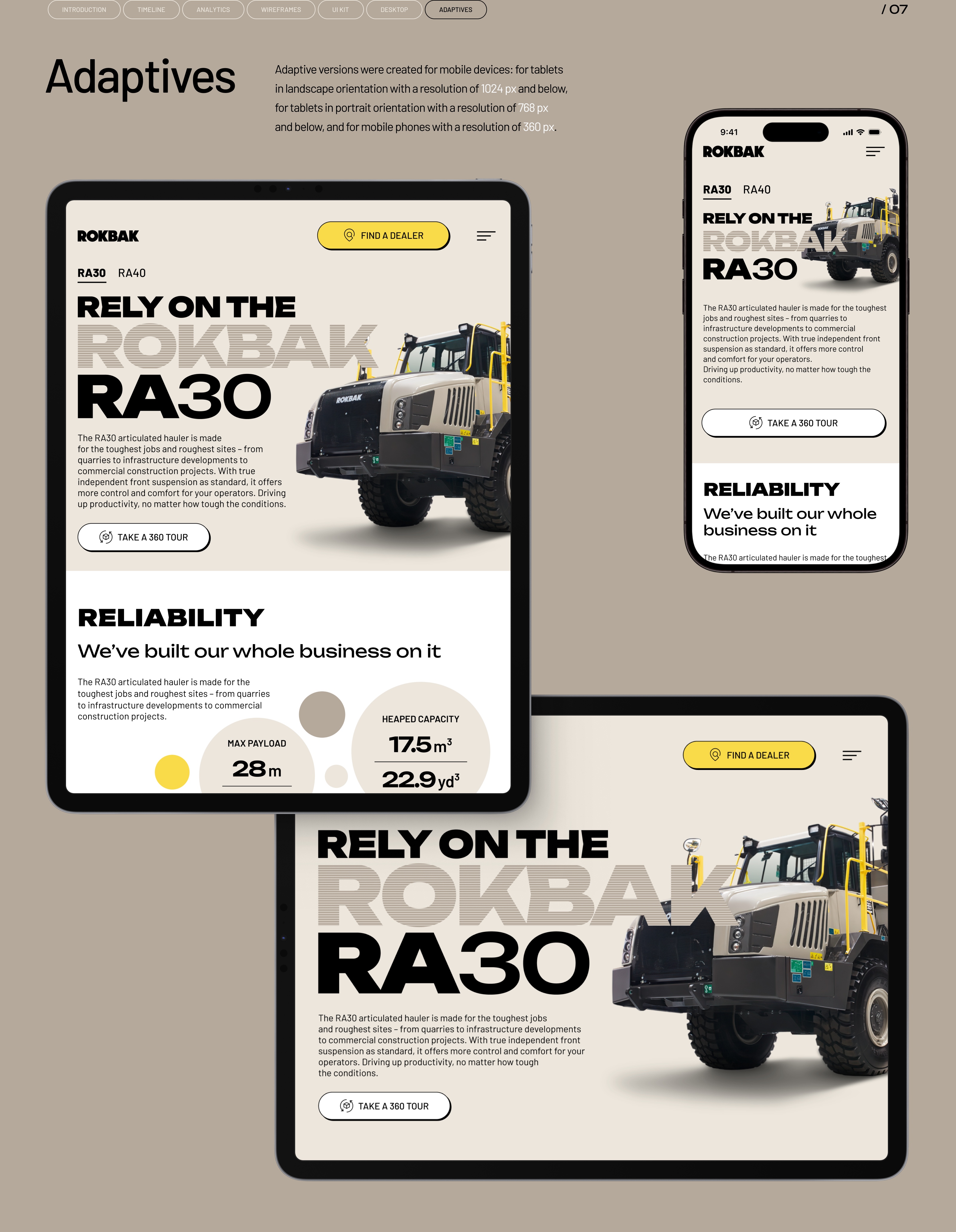 Rokbak® RA30 | редизайн лендинга — Изображение №14 — Интерфейсы на Dprofile