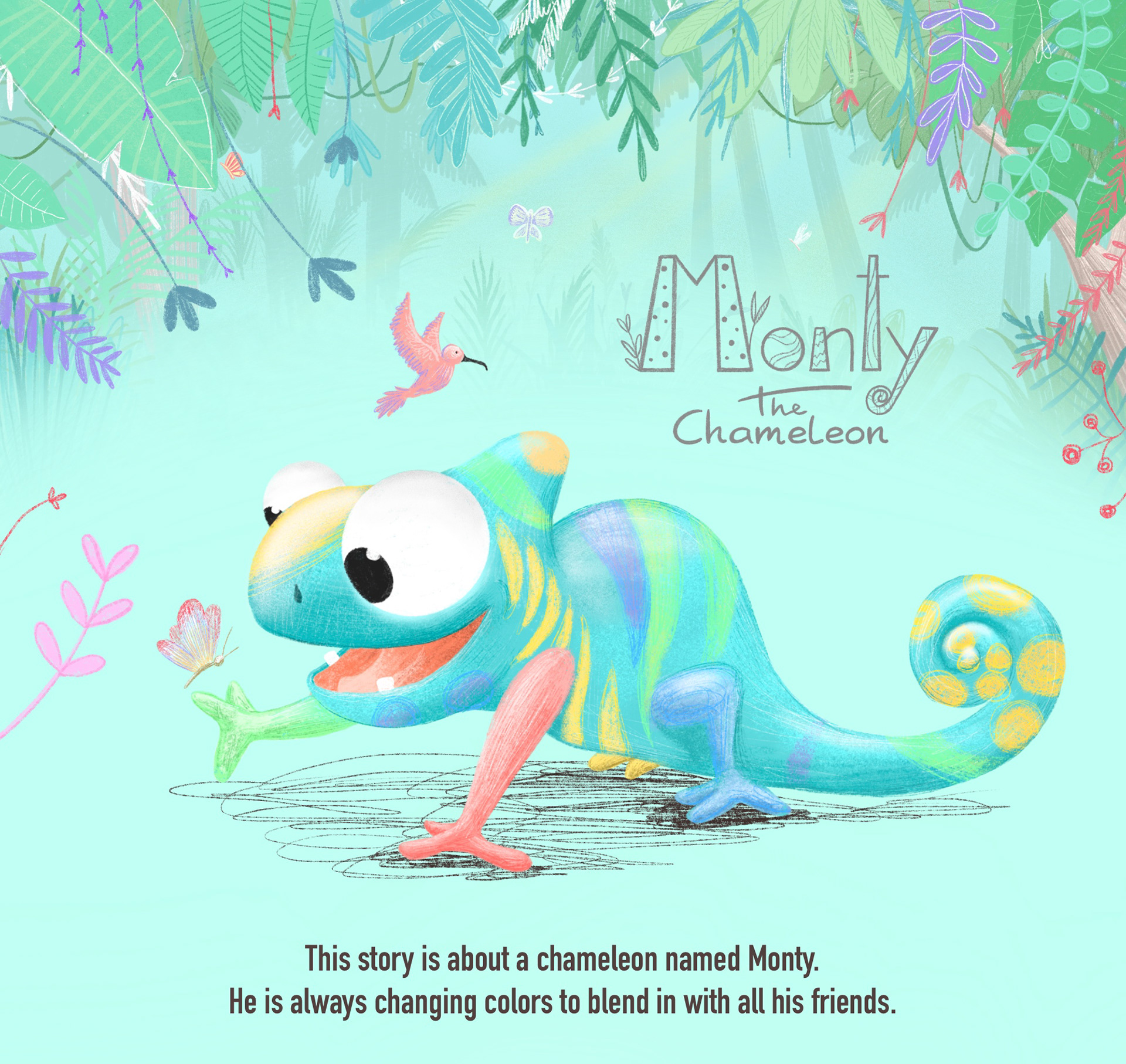 Книжная иллюстрация «Monty» — Изображение №1 — Иллюстрация на Dprofile