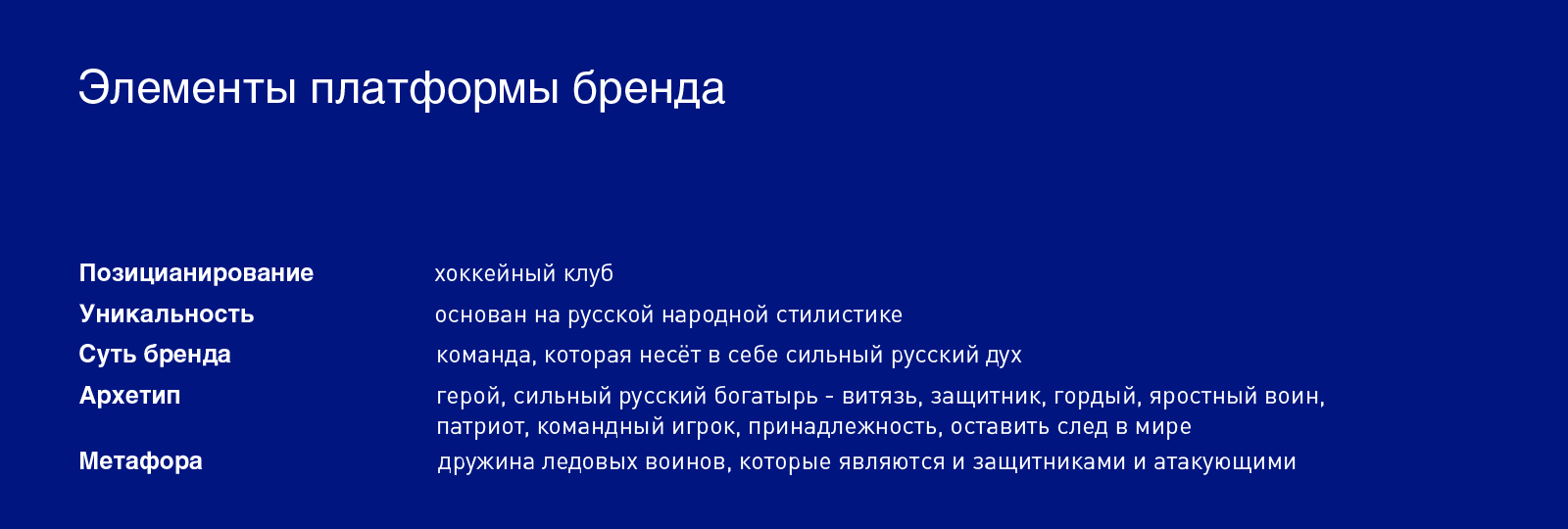 Рестайлинг ХК "Витязь" — Изображение №2 — Брендинг на Dprofile