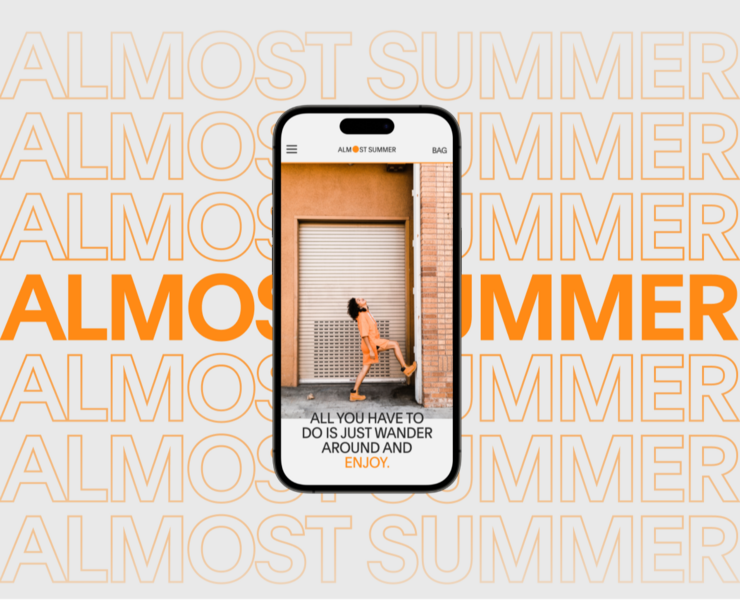ALMOST SUMMER | E-commerce Redesign на Dprofile