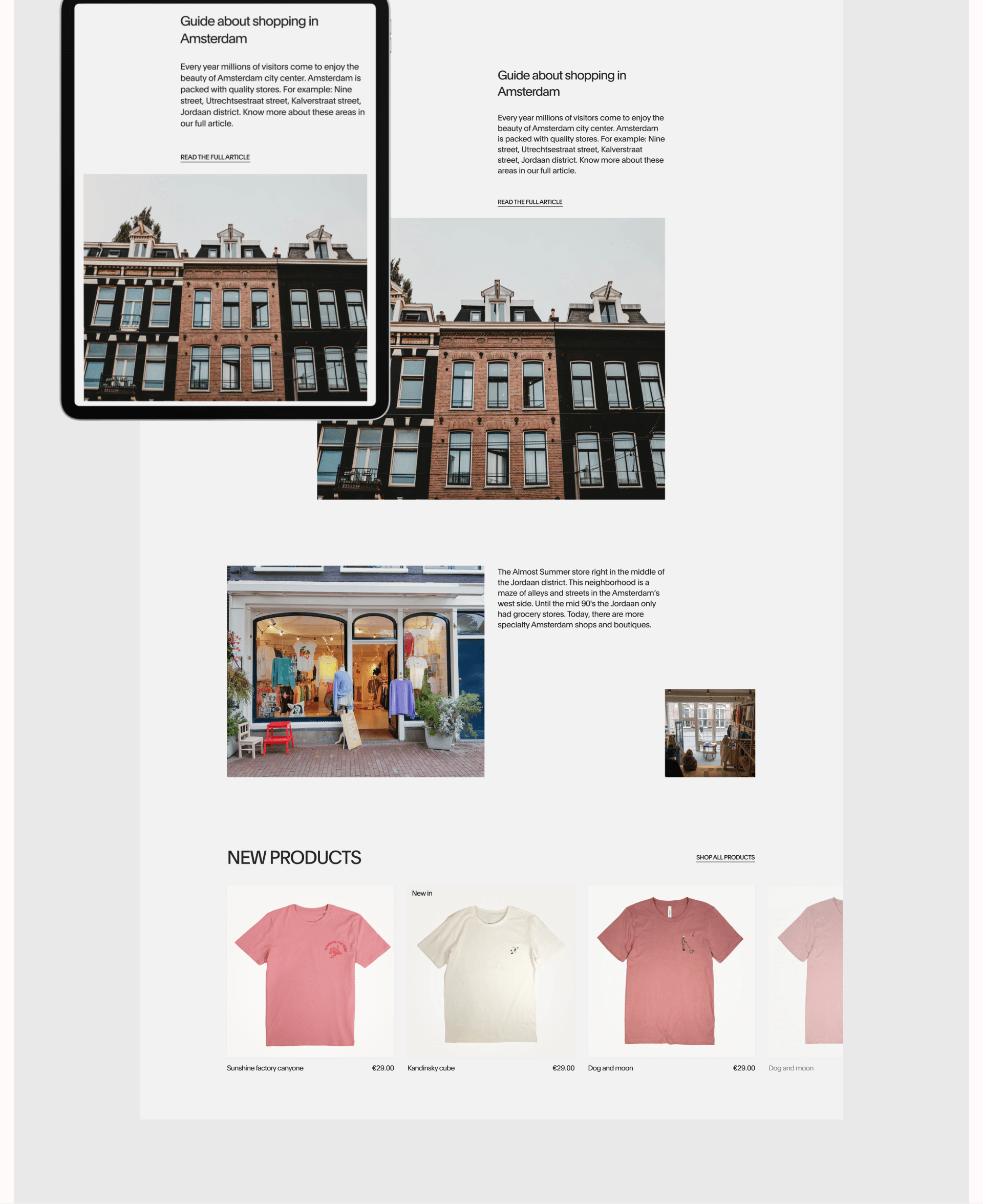 ALMOST SUMMER | E-commerce Redesign — Изображение №10 — Интерфейсы, Брендинг на Dprofile